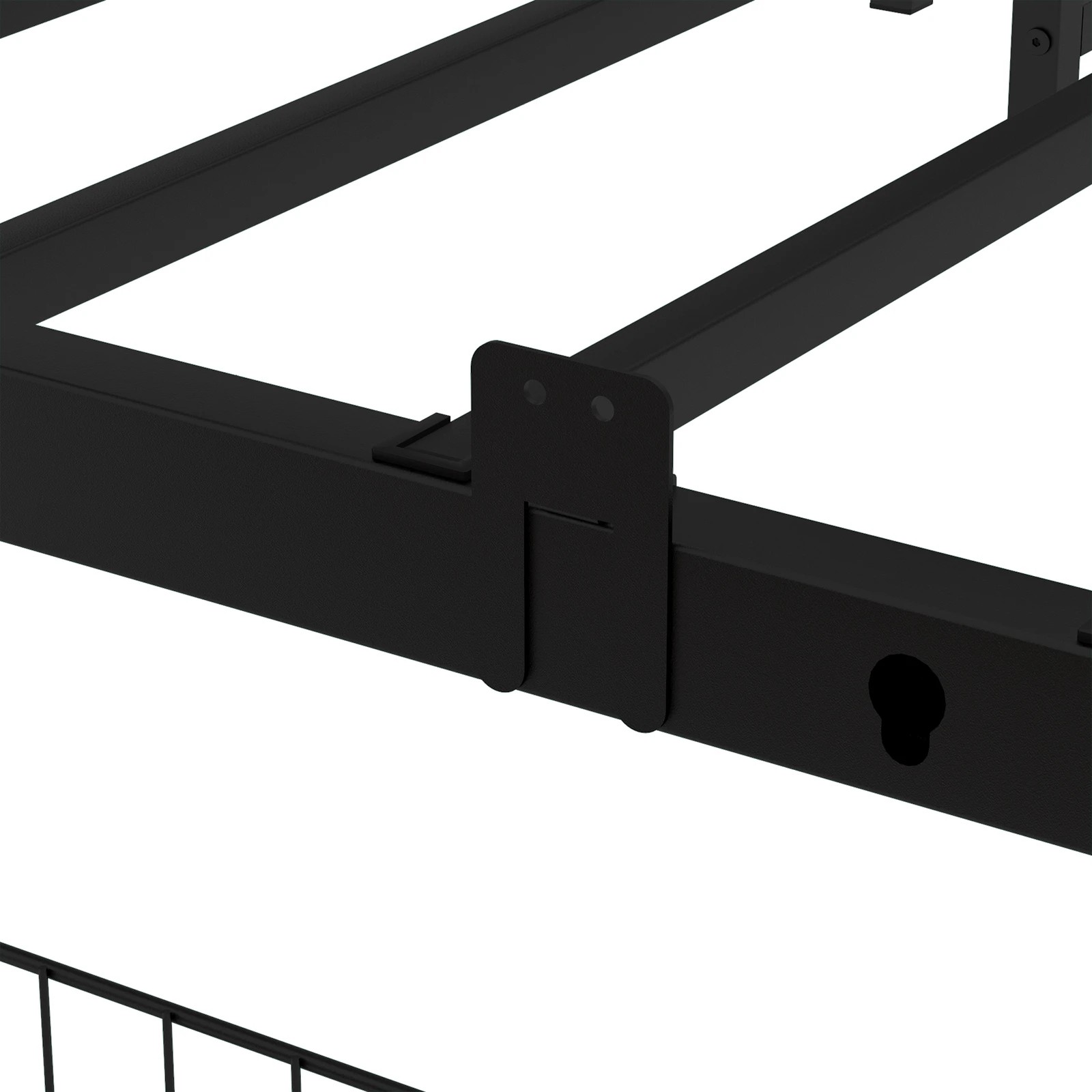 7 Advwin King Single Corner Bed Frame with Storage Drawers, Charging Station and LED Lights - Brown, 7 of 10