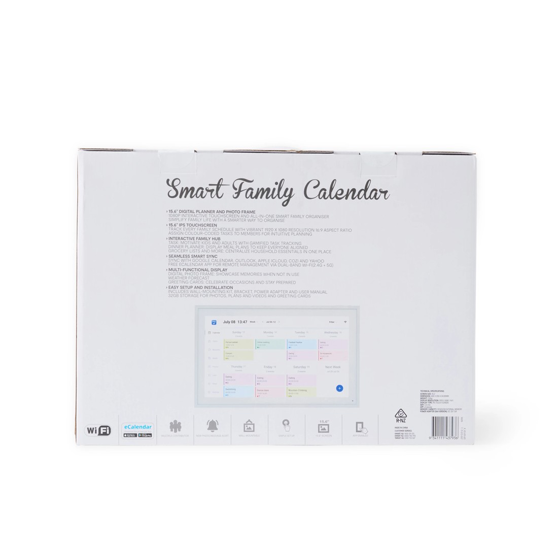 3 15.6in. Digital Family Calendar, 3 of 6
