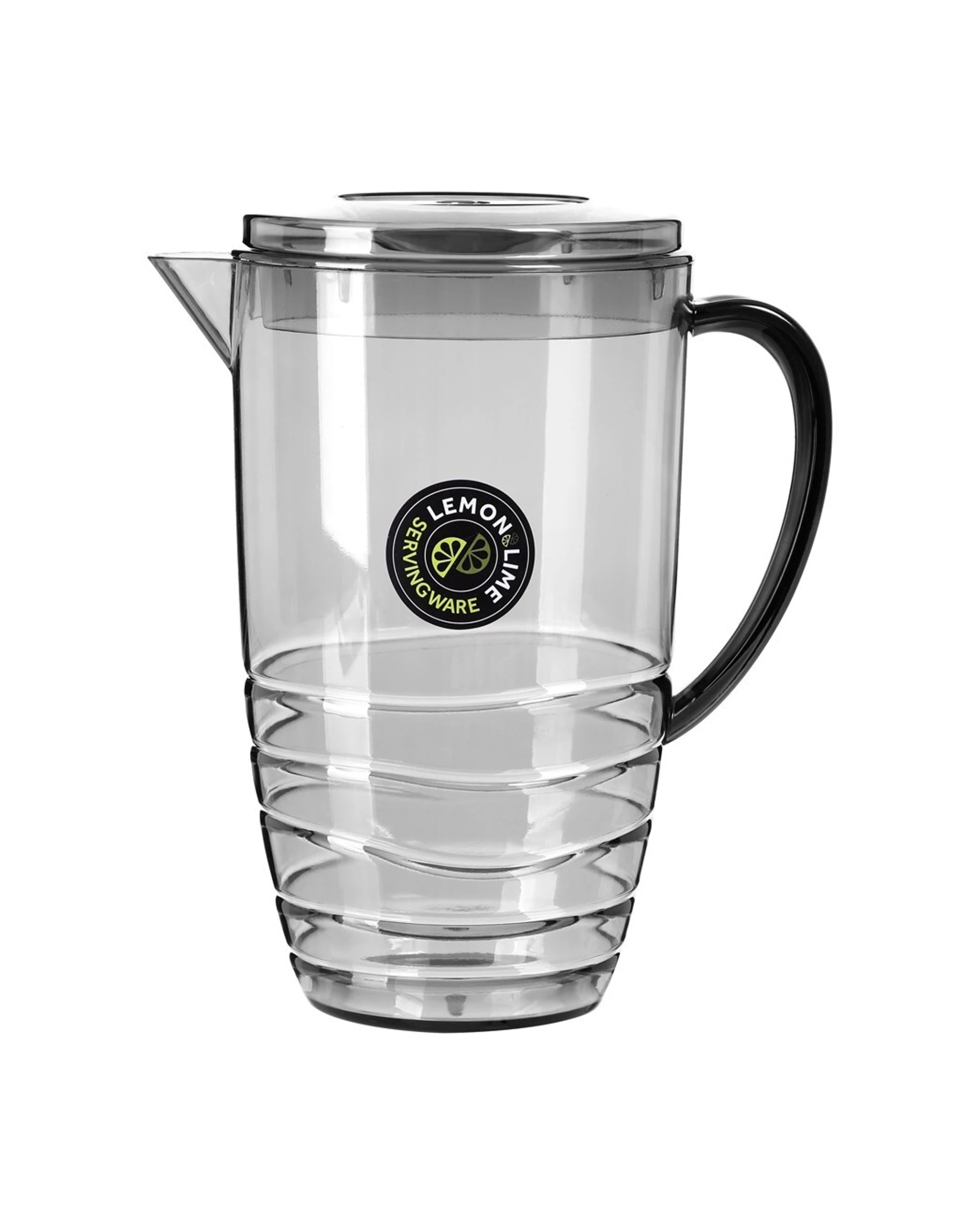 3 Lemon & Lime 3PK Wave Deco Pitcher 2.5L - BPA Free Durable Material - Multi, 3 of 7