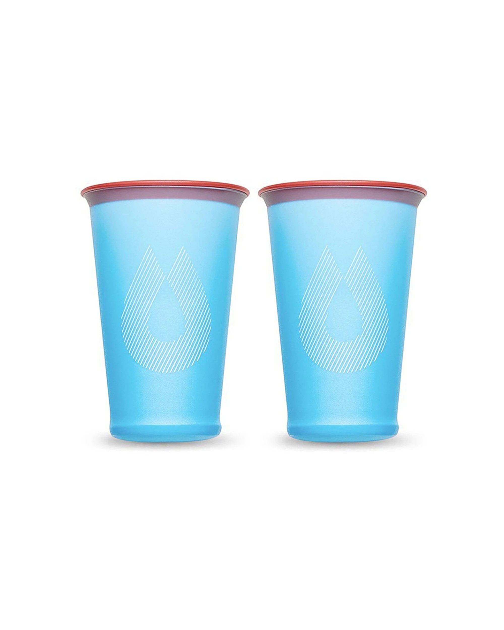 1 Hydrapak SpeedCup Reusable Collapsible Cup 2 Pack 200ml Camping Hydration - Blue, 1 of 5