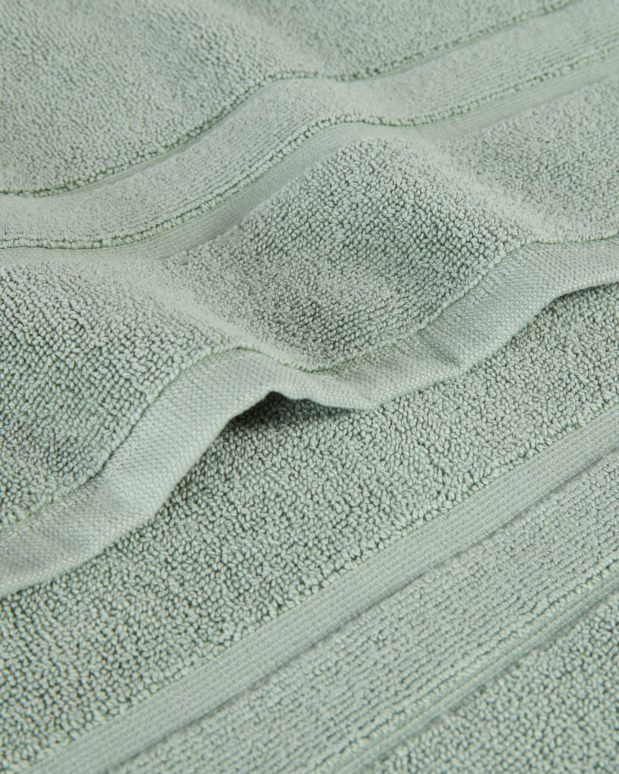 2 Grandeur Australian Cotton Bath Mat - Green, 2 of 2