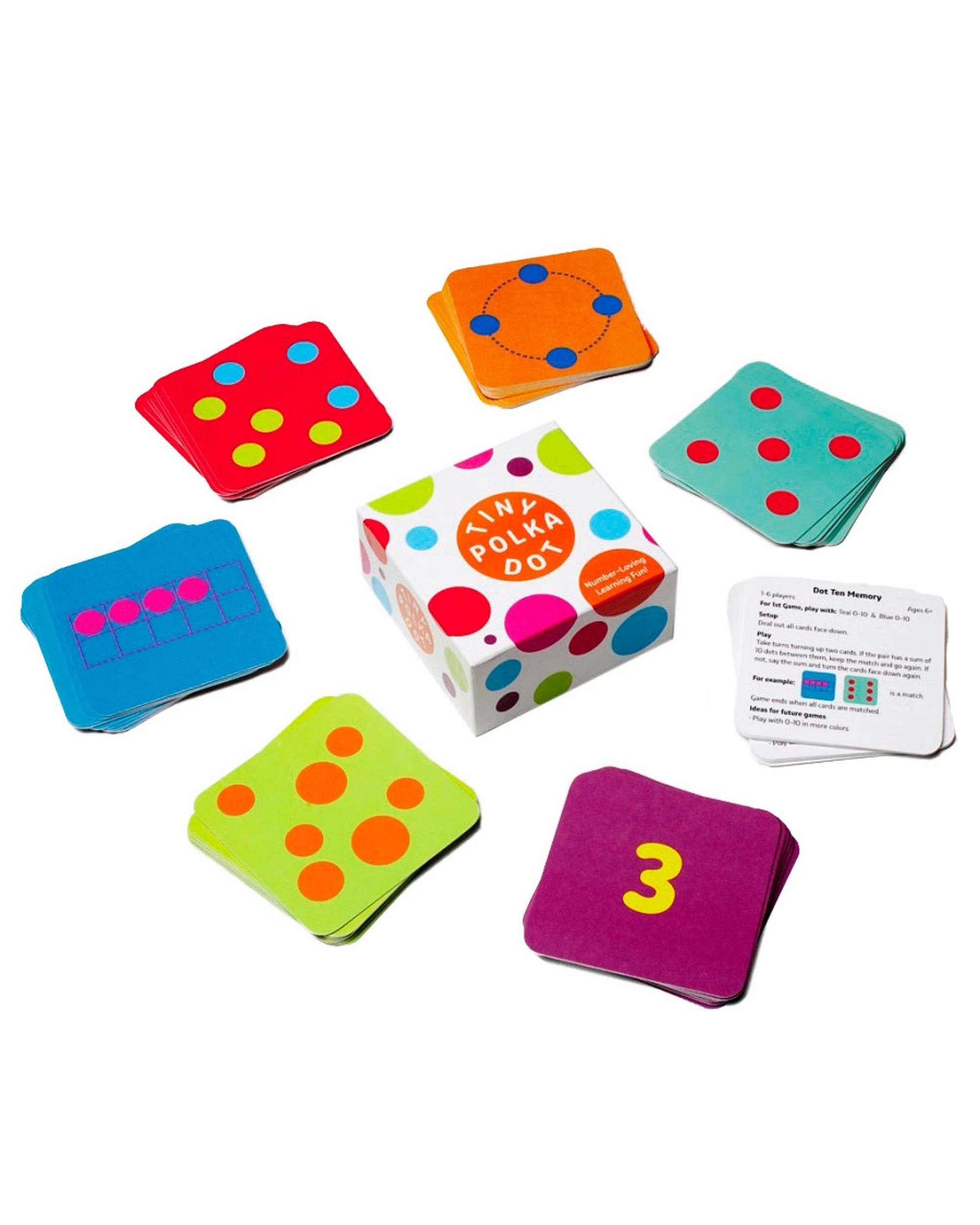 1 Tiny Polka Dot Card Game, 1 of 1