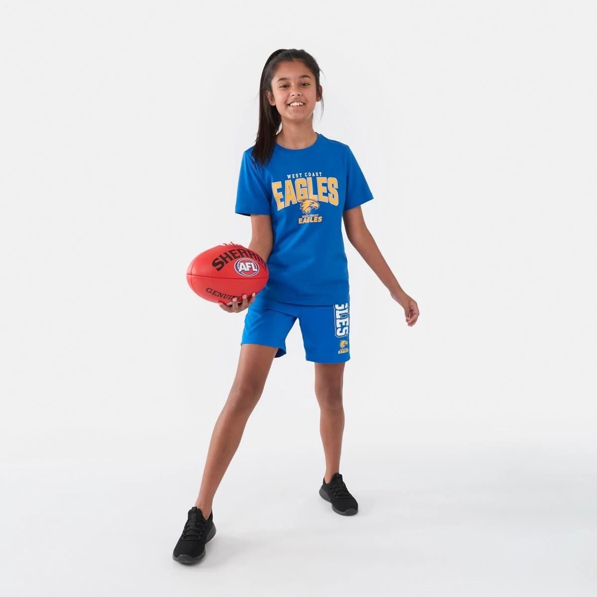 8 Official AFL Kids Shorts West Coast, 8 of 10