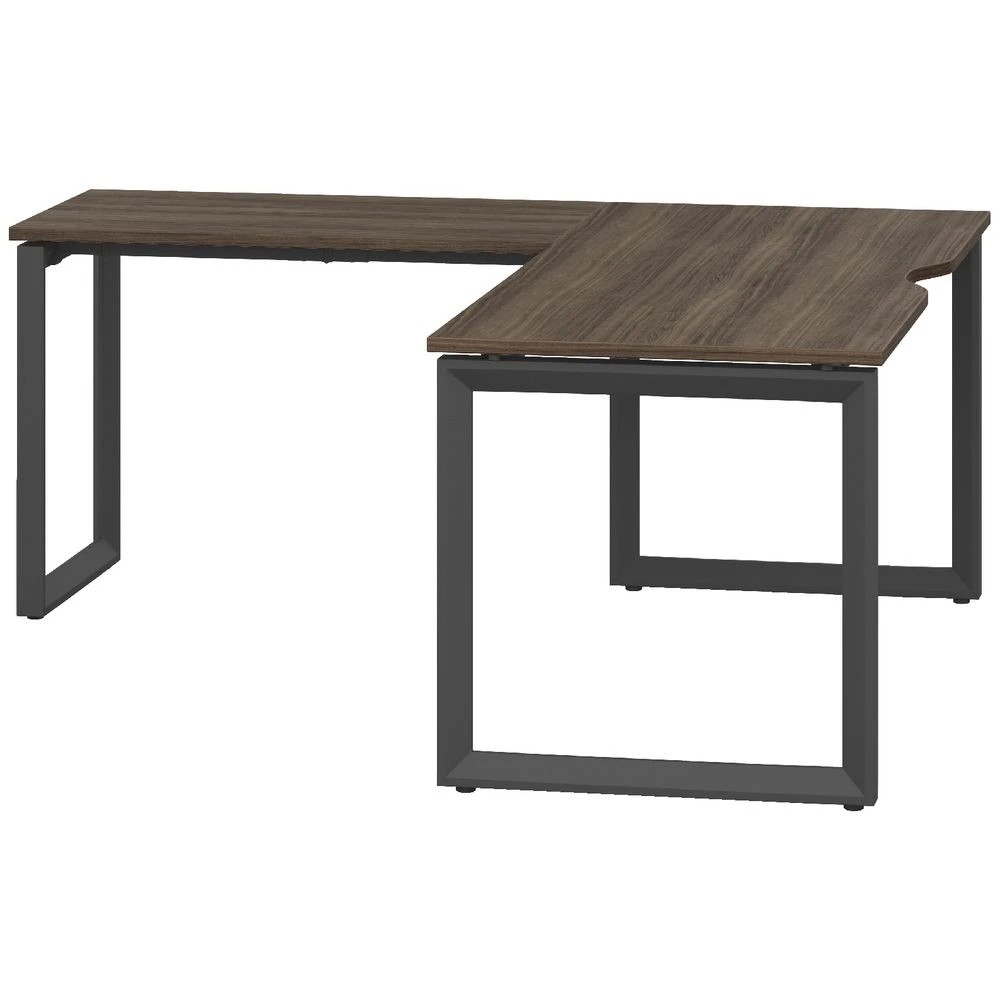 3 Stilford S2 Pro V1 Workstation 1800 x 750mm Walnut/Black Desks, Tables and Workstations, 3 of 3