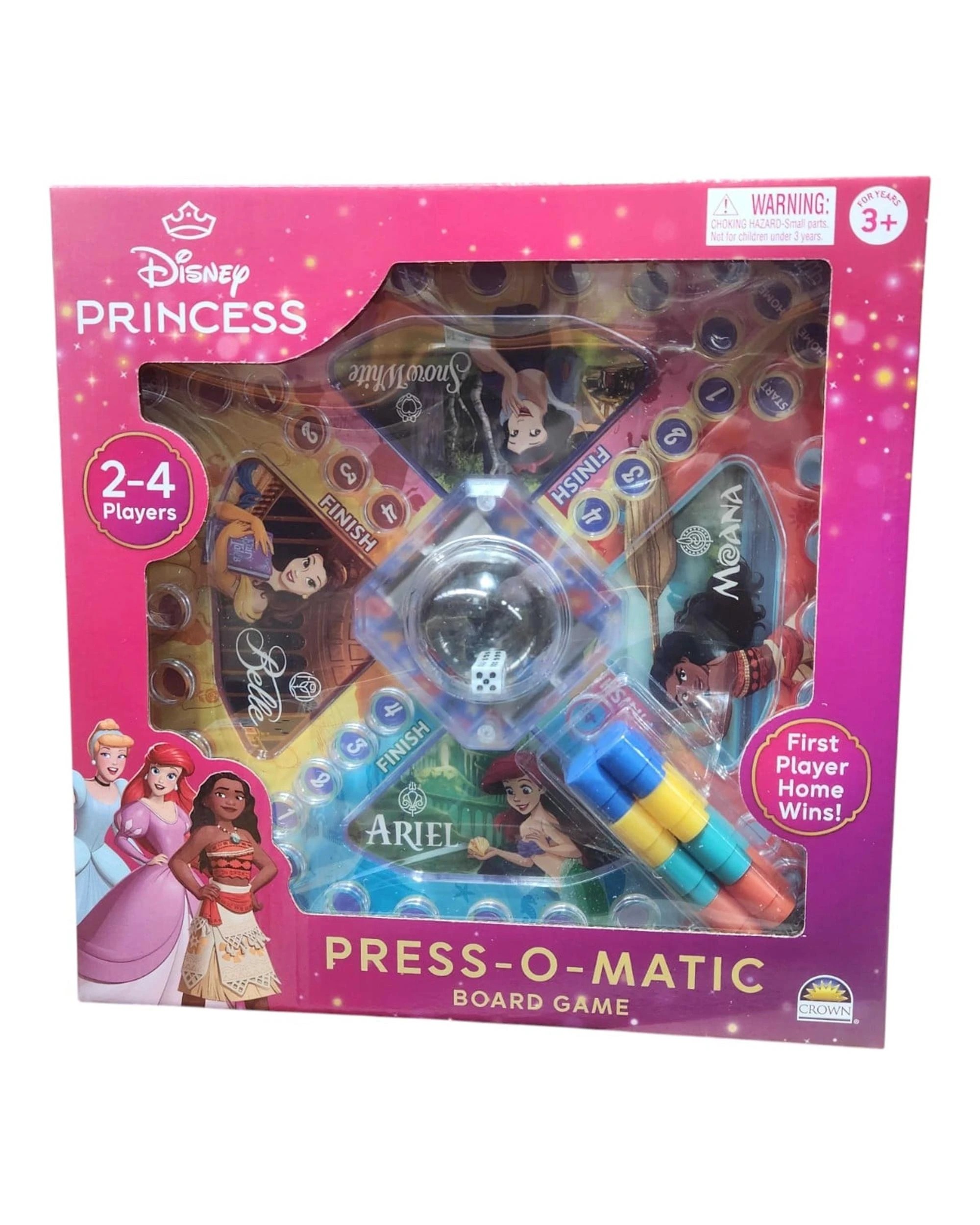 1 Disney Princess Press-O-Matic Board Game, 1 of 3