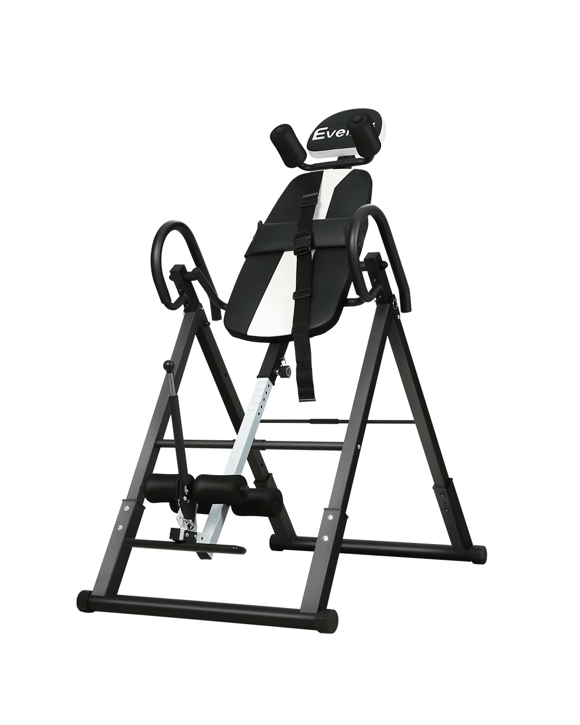 Everfit Inversion Table Gravity Exercise Inverter Back Stretcher Home Gym - Multi
