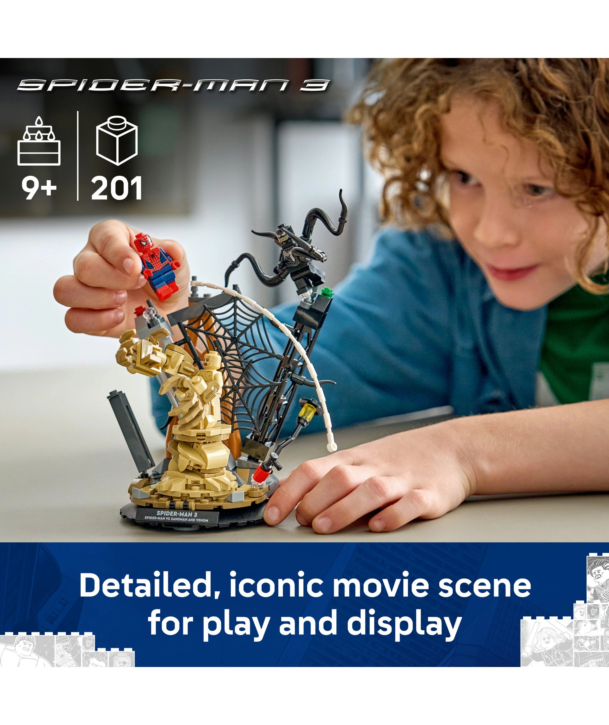 3 LEGO Super Heroes Epic Battle: Spider-Man vs. Sandman 76334, 3 of 10