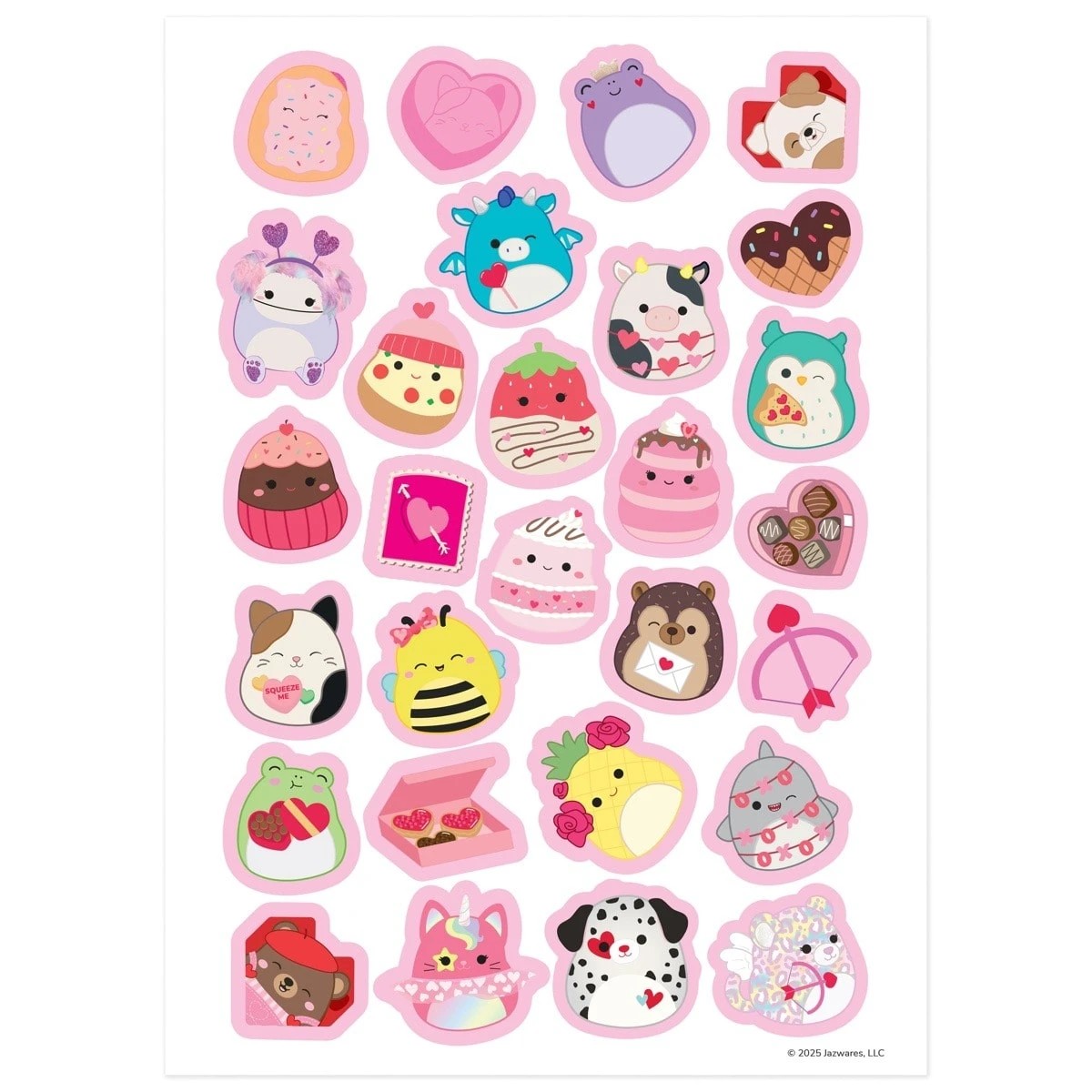 2 I Love Original Squishmallows Sweet Stickers - Book, 2 of 6