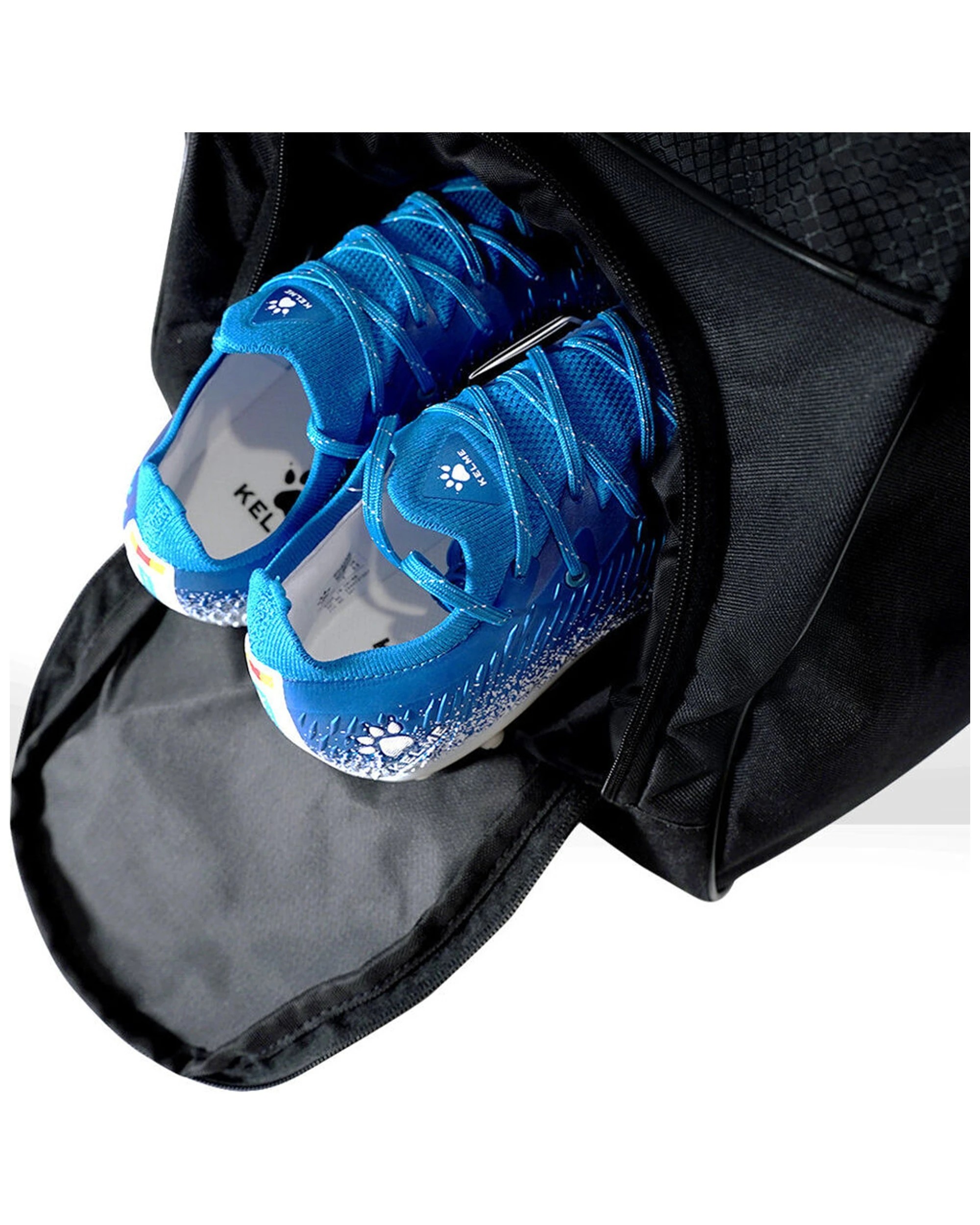 6 SUMMIT GLOBAL Advance 2.0 Ripstop Training Bag 53x28cm Boot Storage End Pocket - Black, 6 of 7