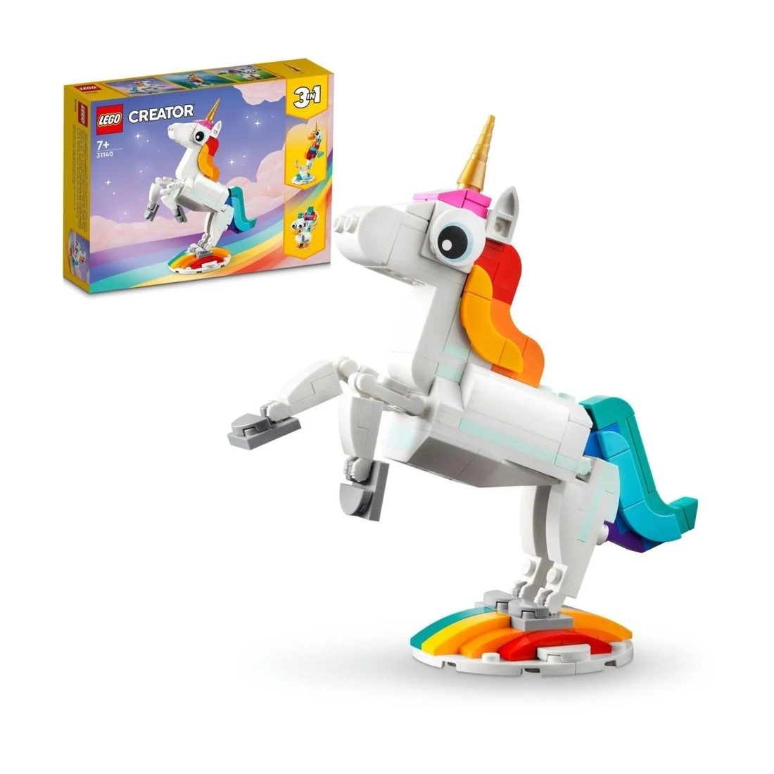 1 LEGO Creator Magical Unicorn 31140, 1 of 10
