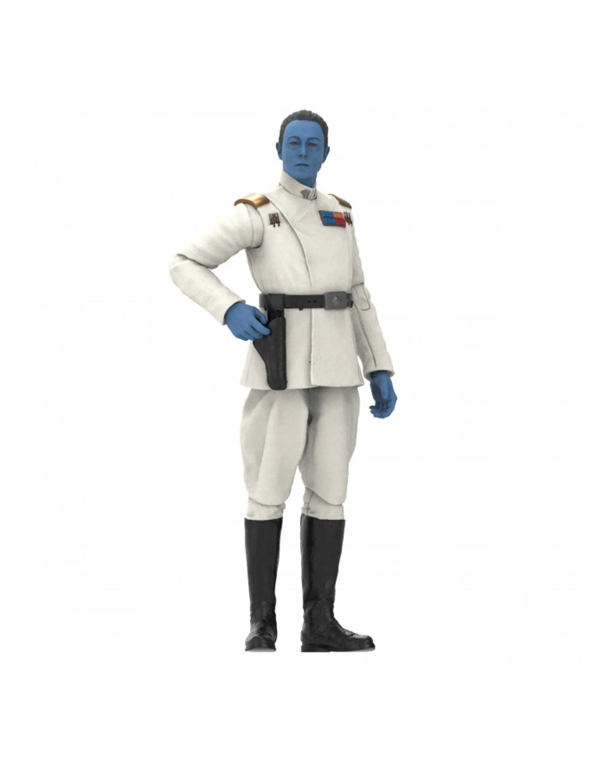 2 Star Wars The Black Series Ahsoka Grand Admiral Thrawn Action Figure, 2 of 3
