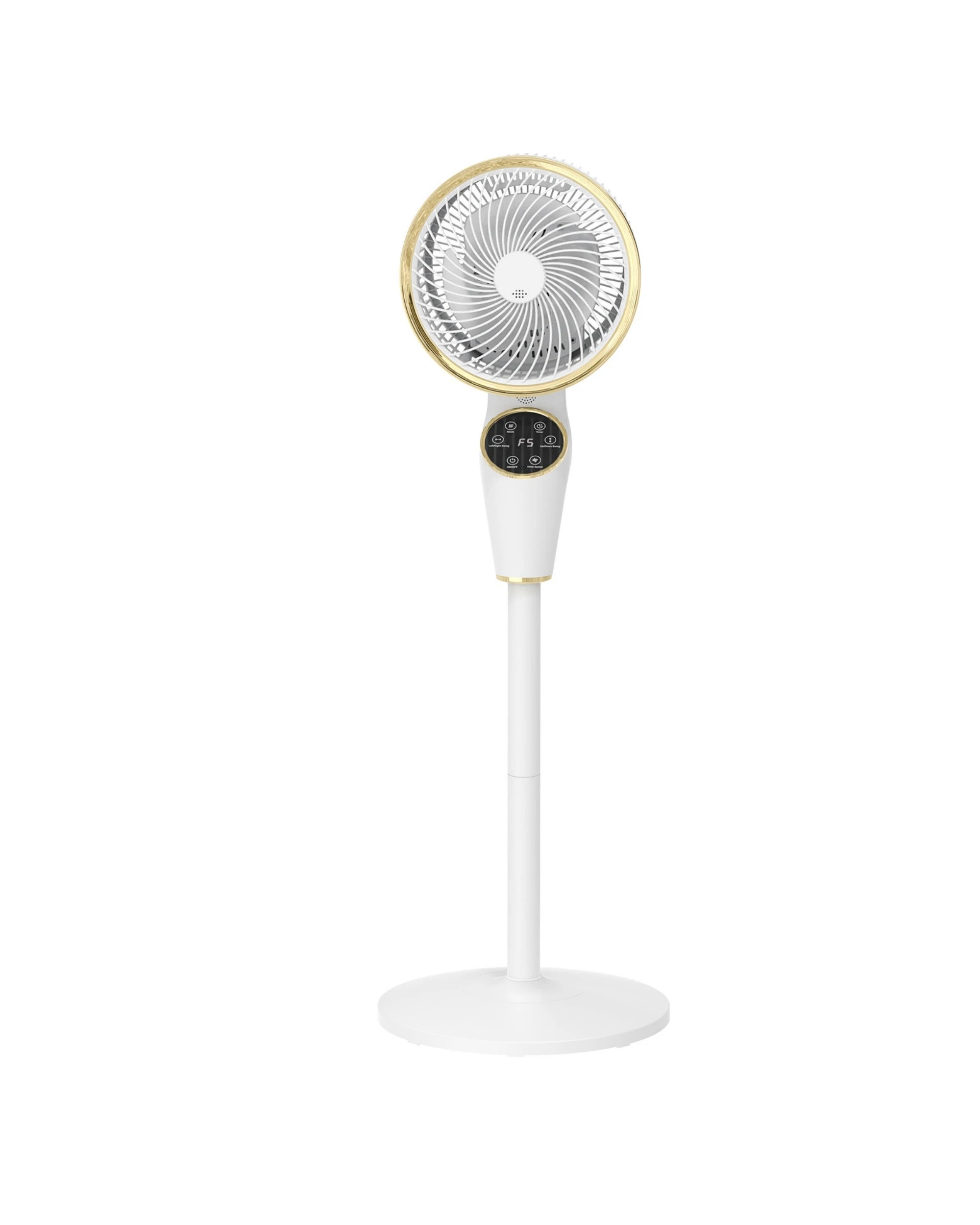 3 Advwin Pedestal Fan, 97cm Air Circulator Fan for Whole Room, 8-Speed 3-Mode,Remote,Adjustable Height, 3 of 7