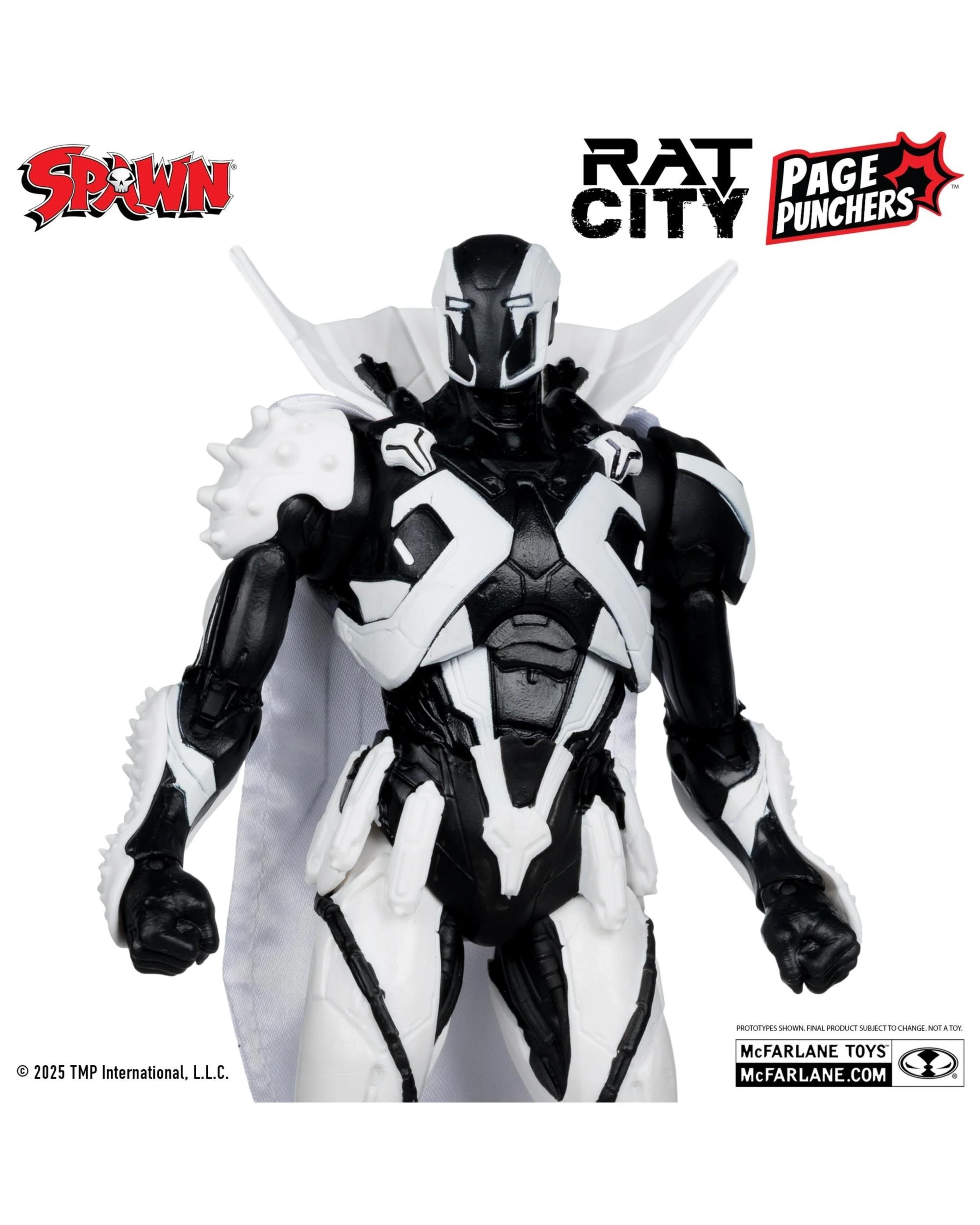 4 McFarlane Spawn The Deviant Rat City Red Platinum Edition 7 inch Action Figure, 4 of 9