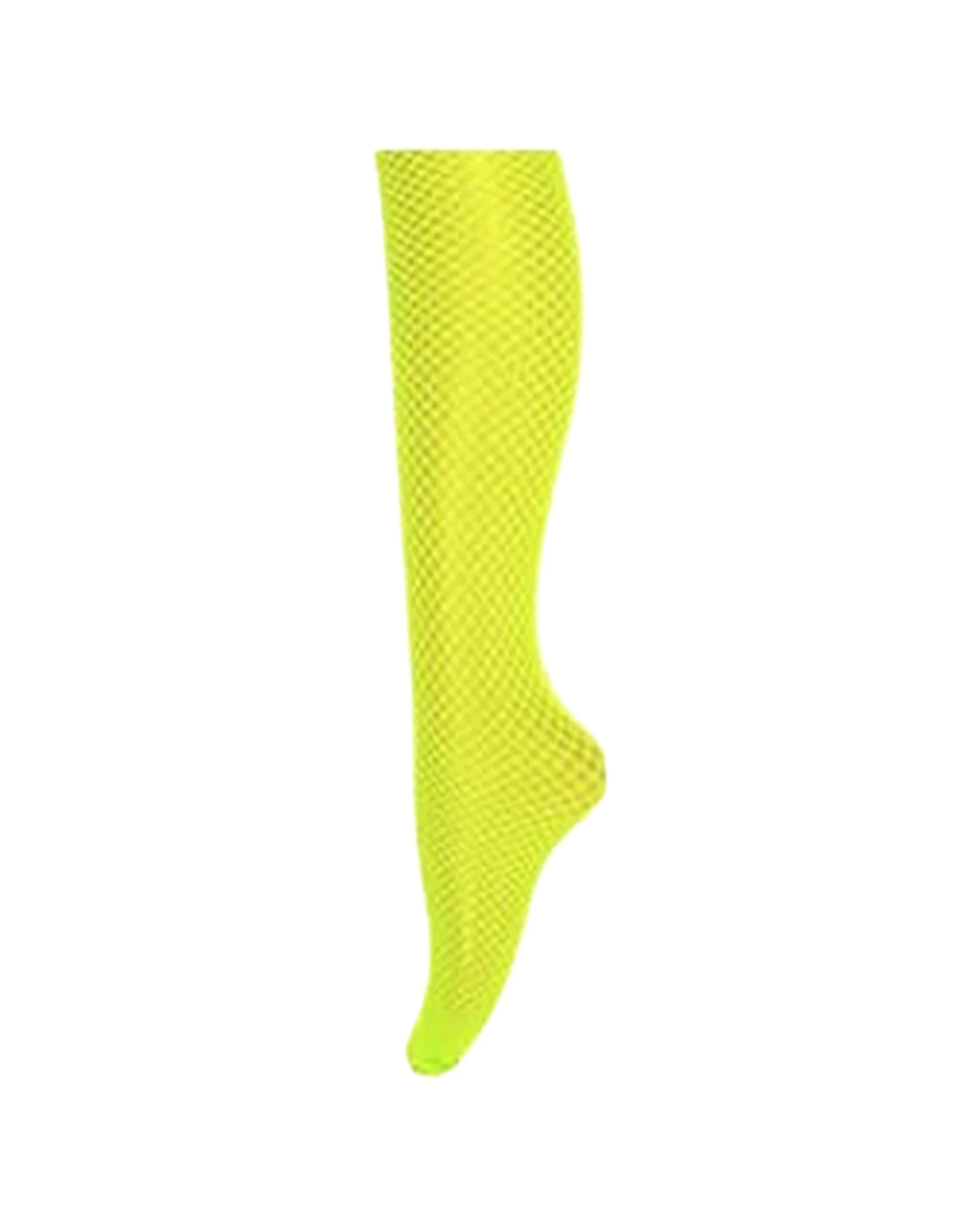 1 JD Party Fishnet Pantyhose Party Accessory Costume Hosiery - Yellow, 1 of 1