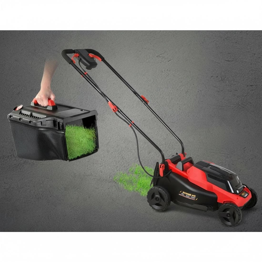 6 Giantz Lawn Mower Cordless 40V Battery Electric Lawnmower 34cm Width - Multi, 6 of 8