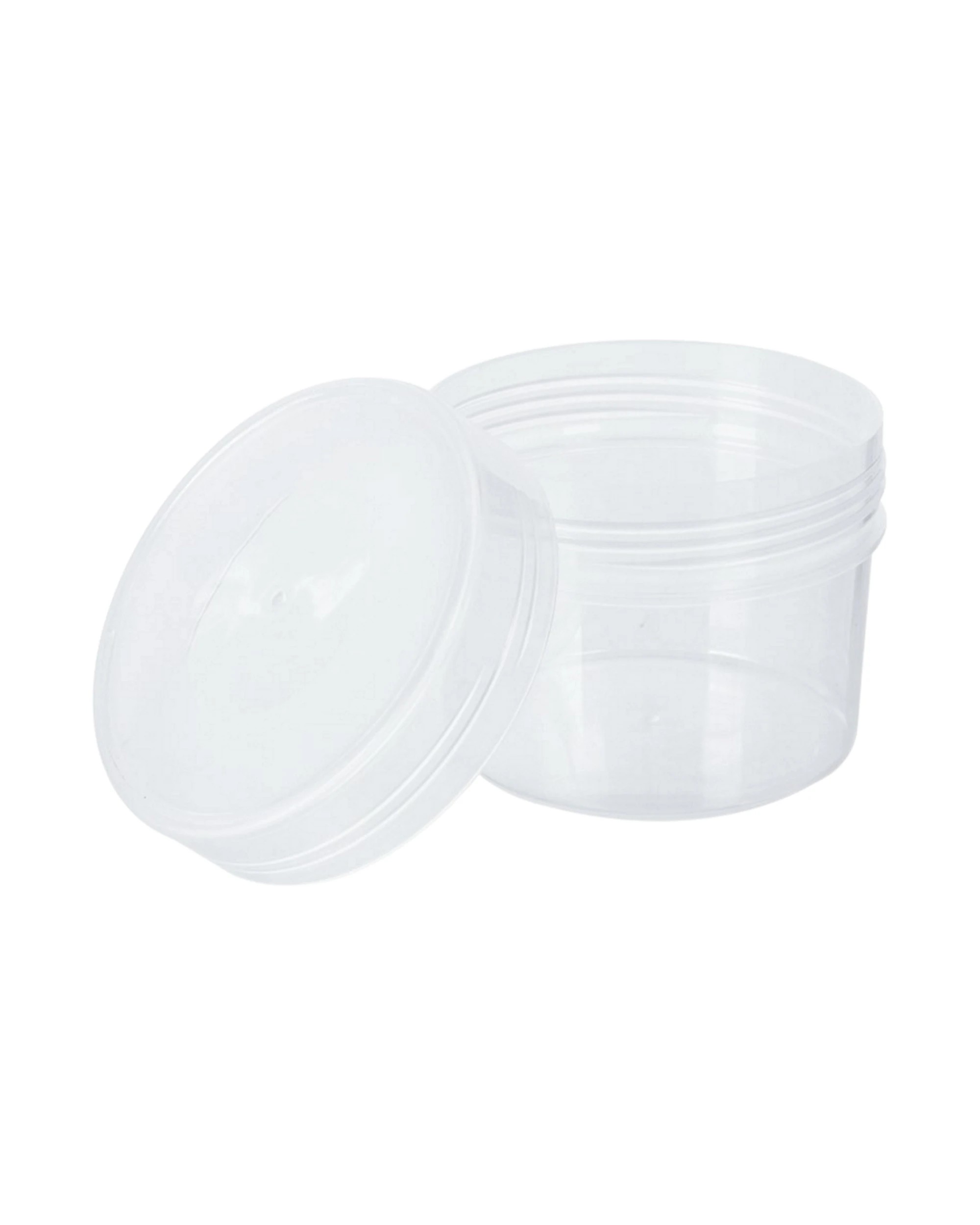 3 Lemon Lime Round Stackable Screw Top Plastic Food Container 600ml, 3 of 3
