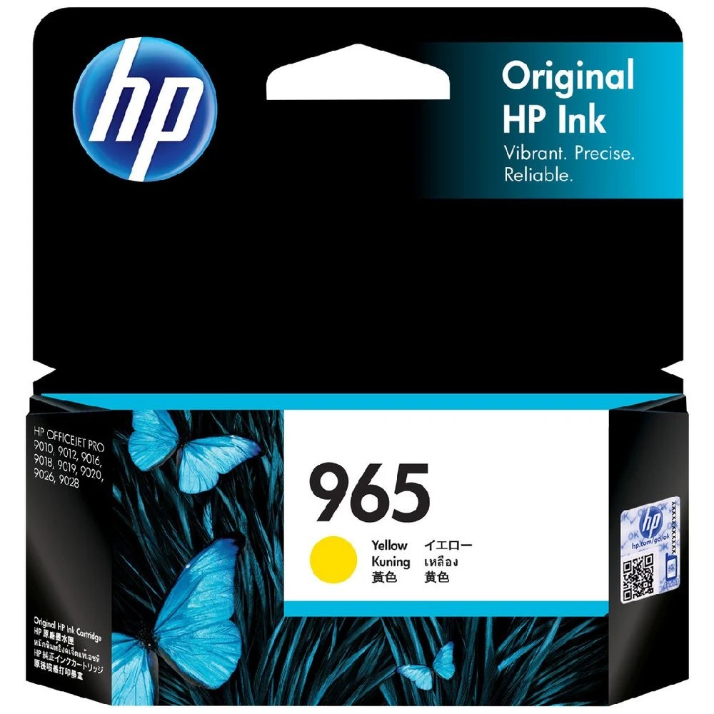 1 HP 965 Ink Cartridge Yellow, 1 of 7