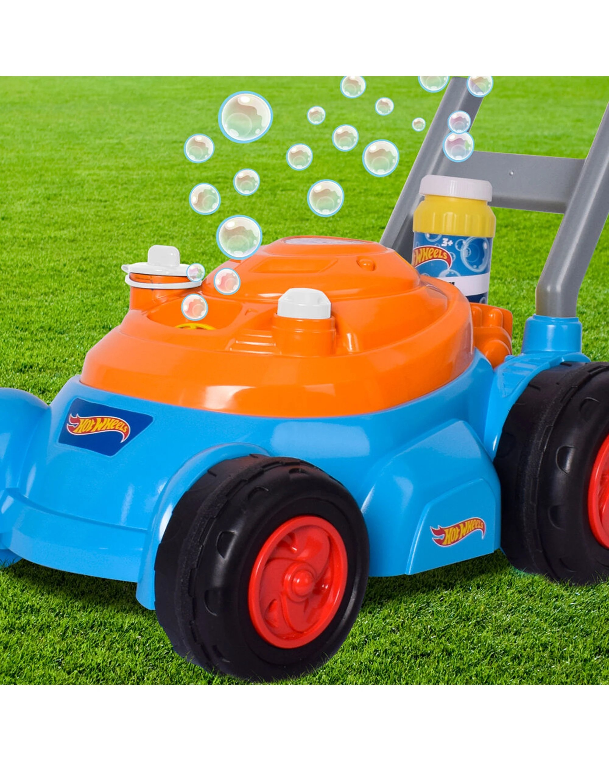 8 Hot Wheels Bubble N Go Mower Automatic Bubbles Kids Outdoor Toy - Multi, 8 of 8