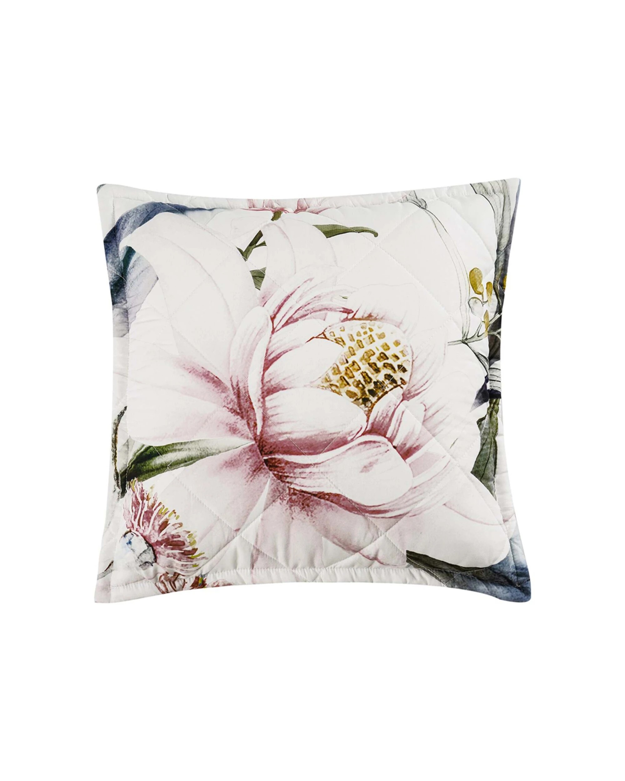 1 Bianca Indi Square Polyester Cushion French Provincial Floral 43x43cm - Pattern, 1 of 1