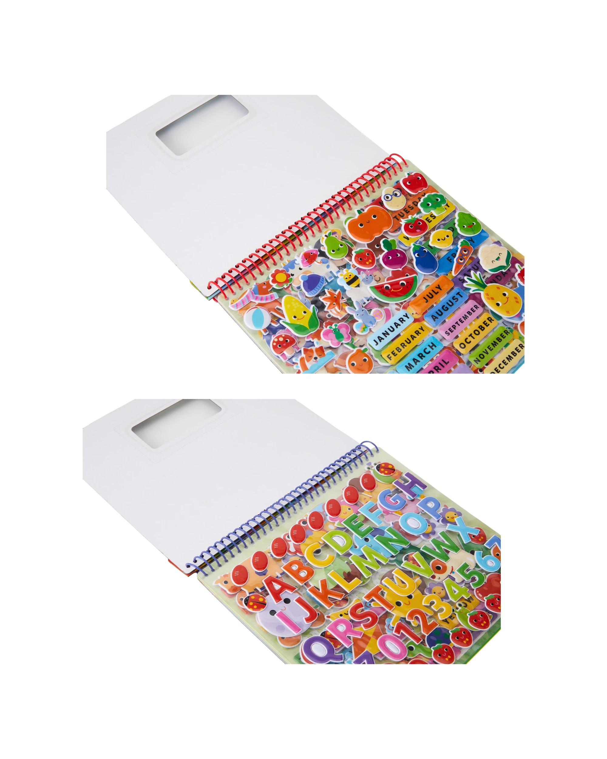 4 Busy Spiral Activity Basic Learning Fun-damentals - Assorted, 4 of 7