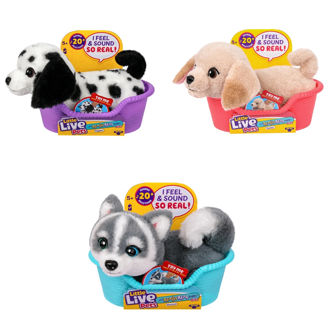 1 Little Live Pets My Really Real Puppy Mini Toy - Assorted, 1 of 10