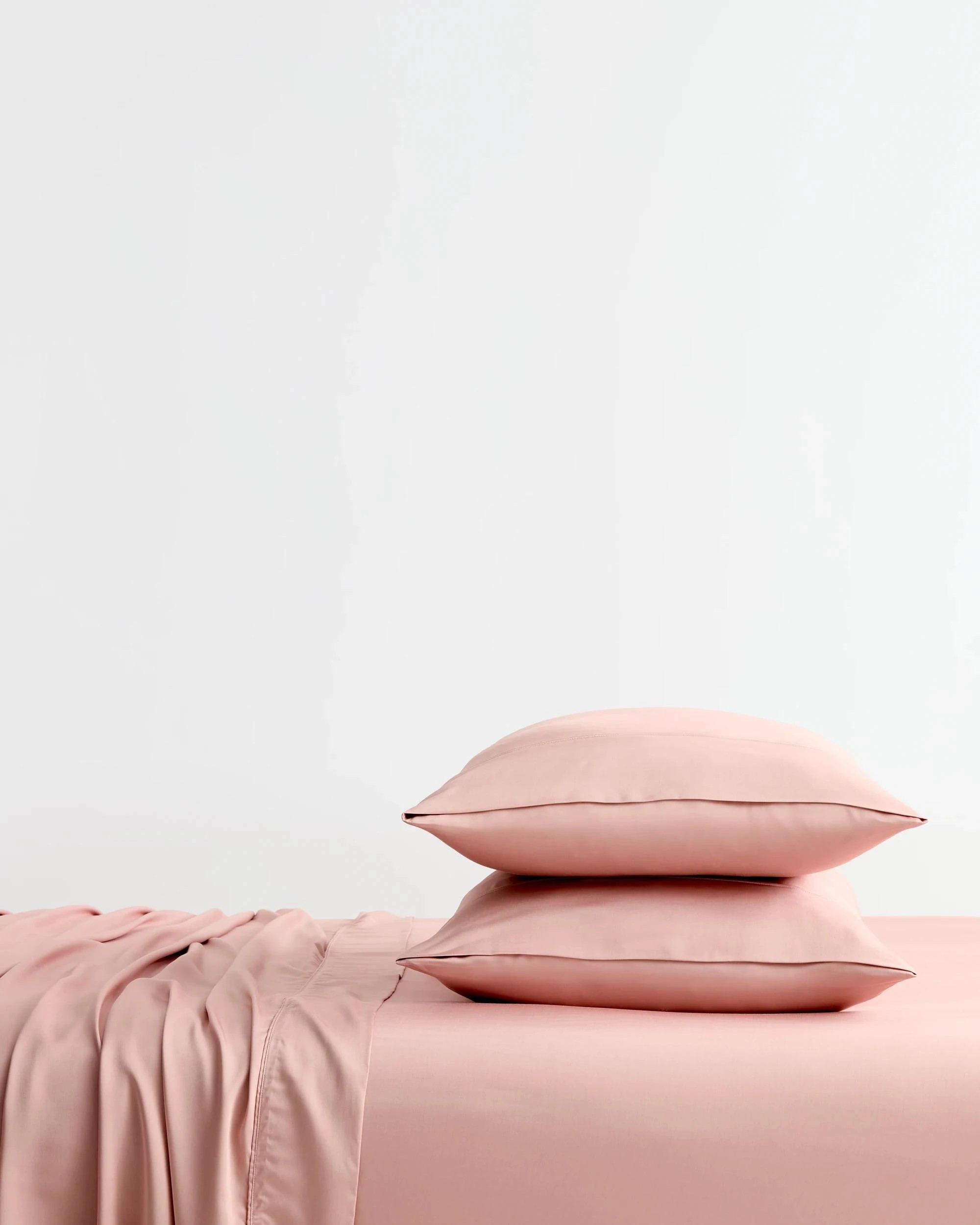 1 Target Laynie Viscose Bamboo Sheet Set - Queen Bed - Pink, 1 of 3