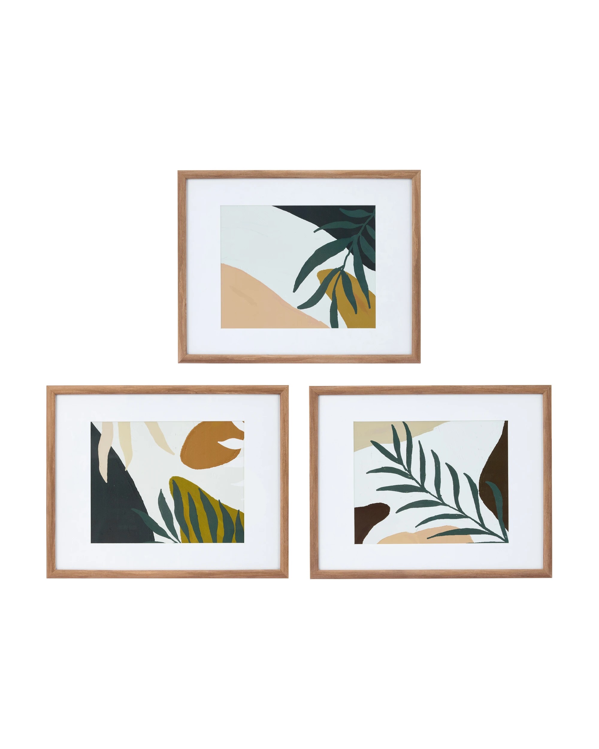 2 Set of 3 Gallery Frame - Walnut, 2 of 4