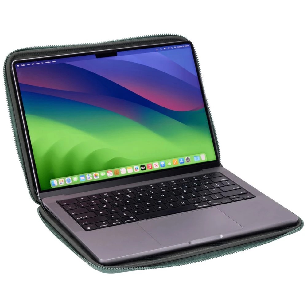 6 Thule Gauntlet 5.0 14" MacBook Sleeve Green, 6 of 9