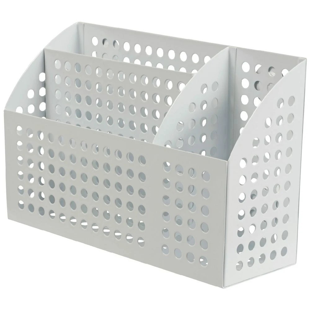 1 J.Burrows 3 Pocket Magnetic Organiser 190 x 65 x 125mm White, 1 of 4