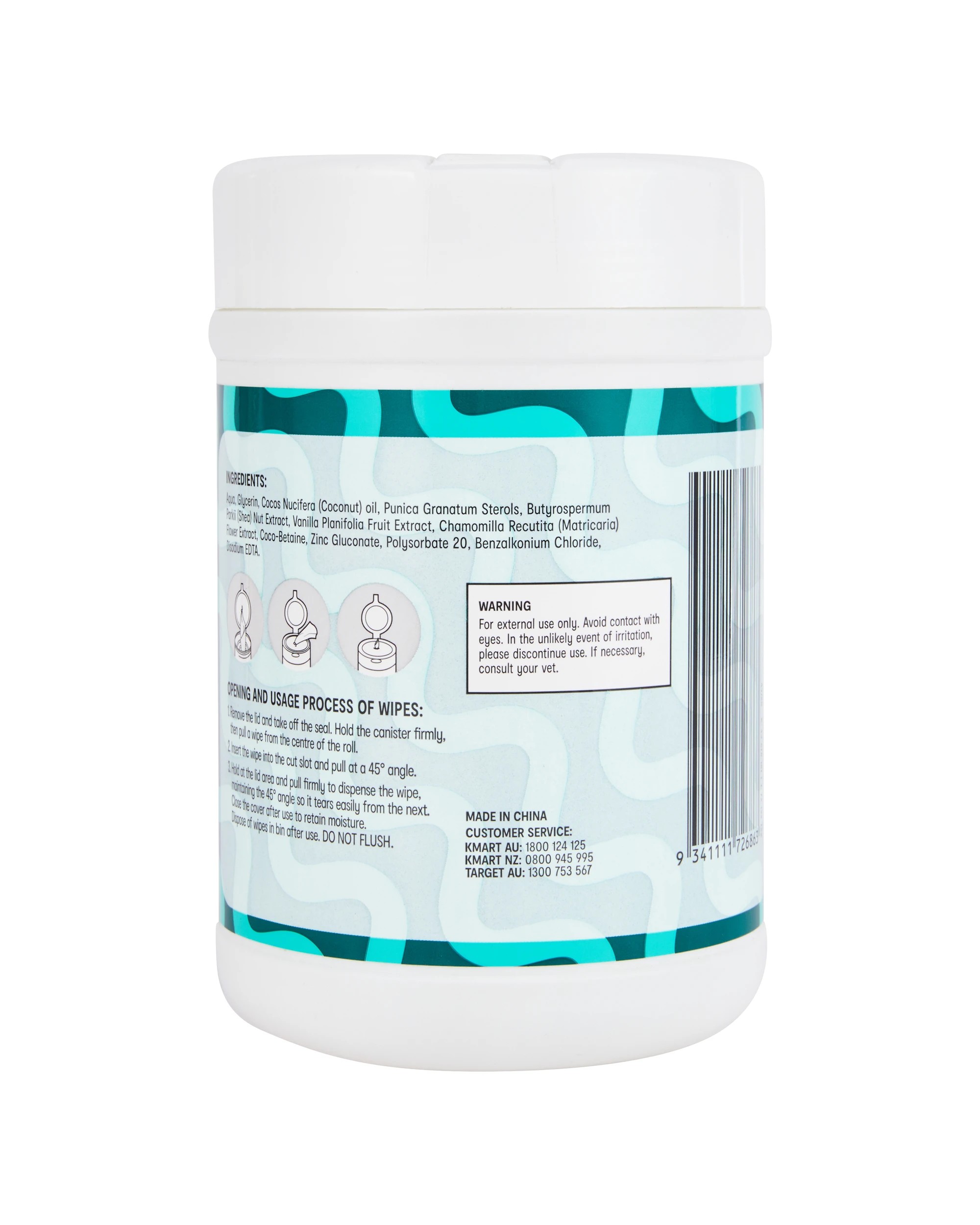 3 100 Pack Coconut Pet Wipes (Hydrating), 3 of 3