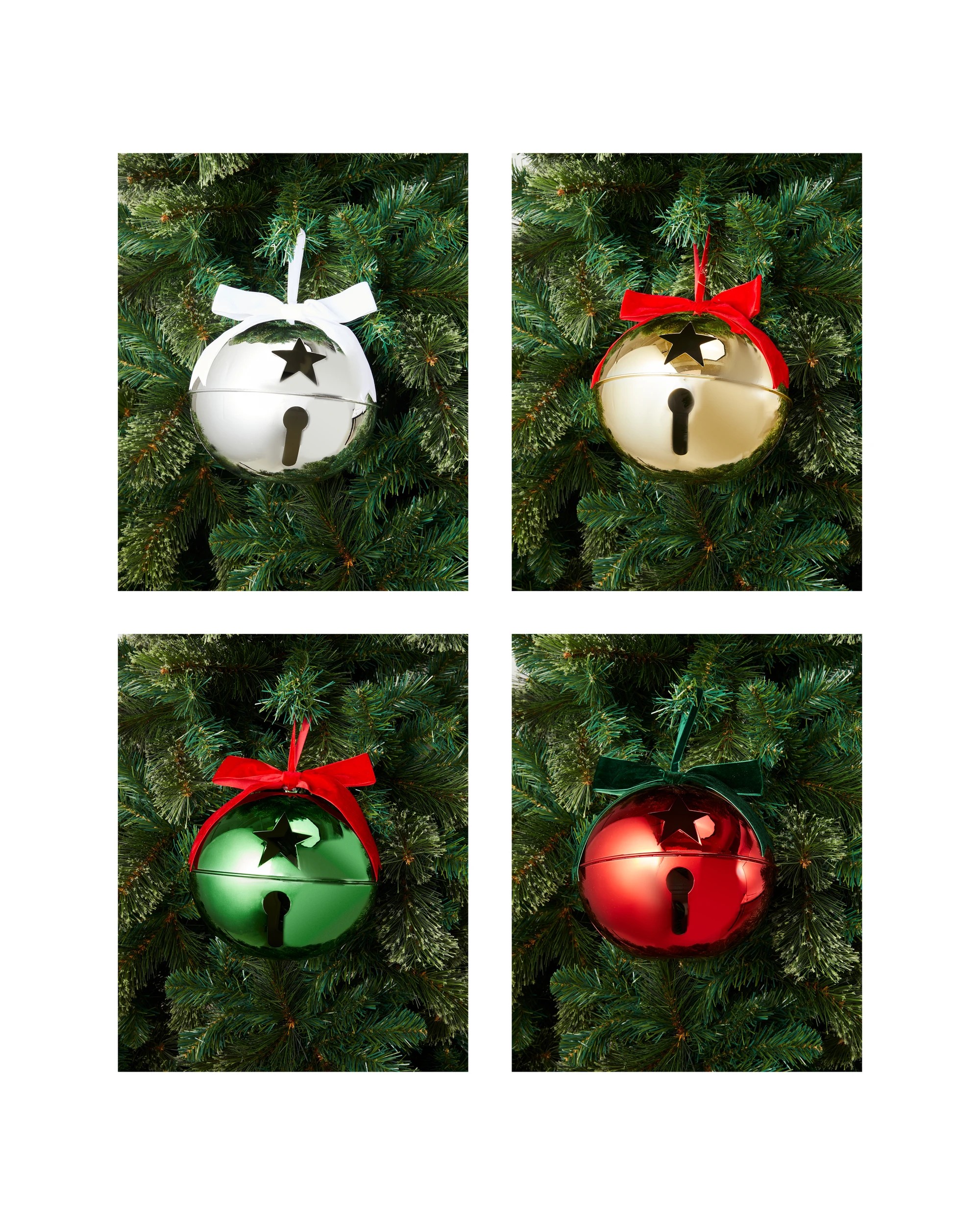 4 Large Christmas Bell - Assorted, 4 of 5