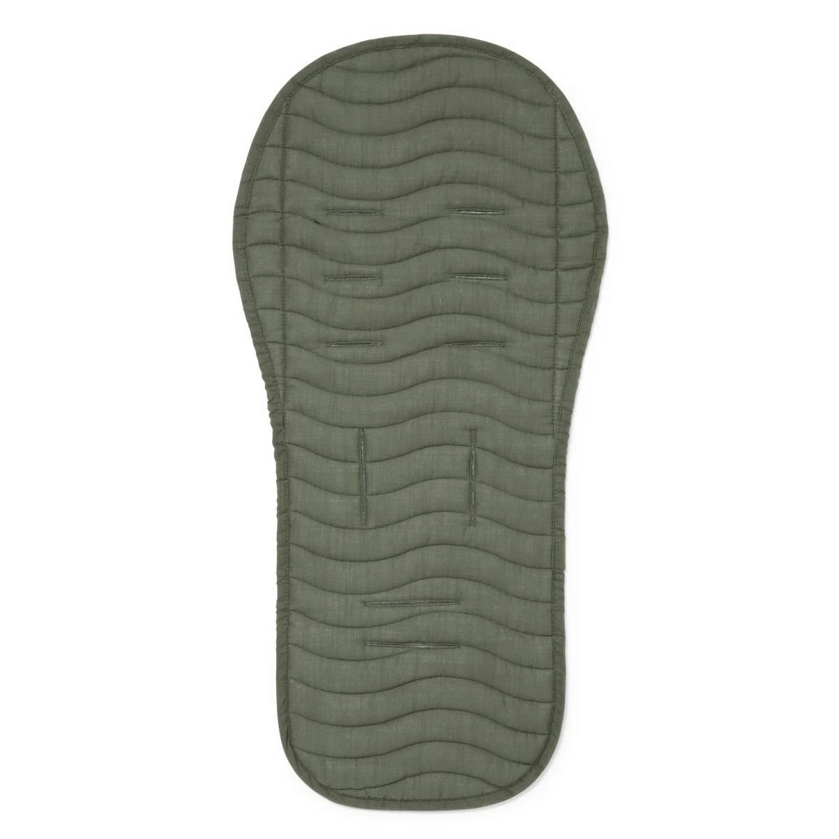 3 Quilted Pram Liner - Green, 3 of 7