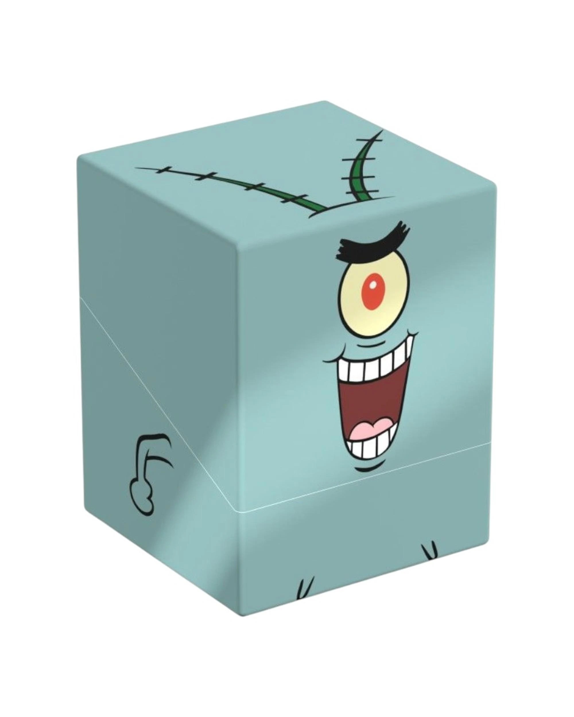 1 Ultimate Guard Squaroes Spongebob Squarepants Plankton Squaroe Deck Box, 1 of 3