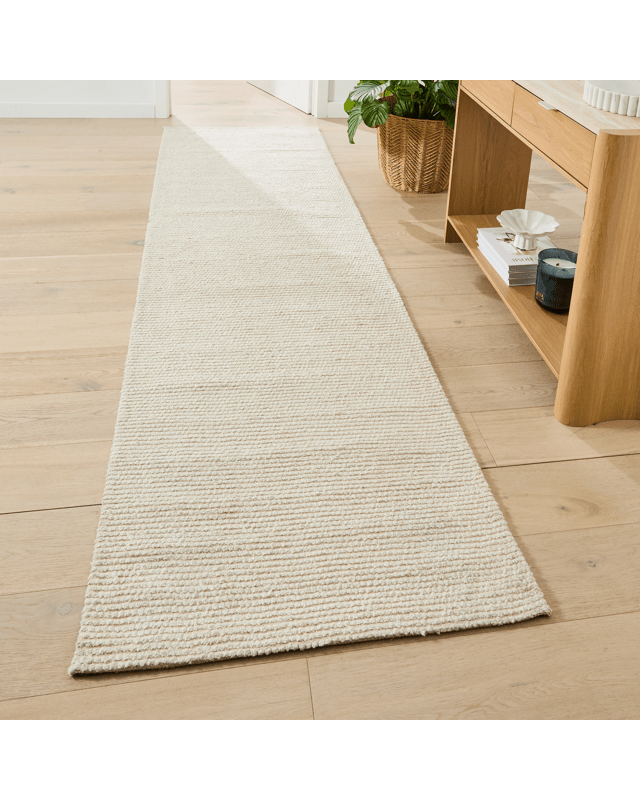 Mali Boucle Runner - Beige - 300cm x 