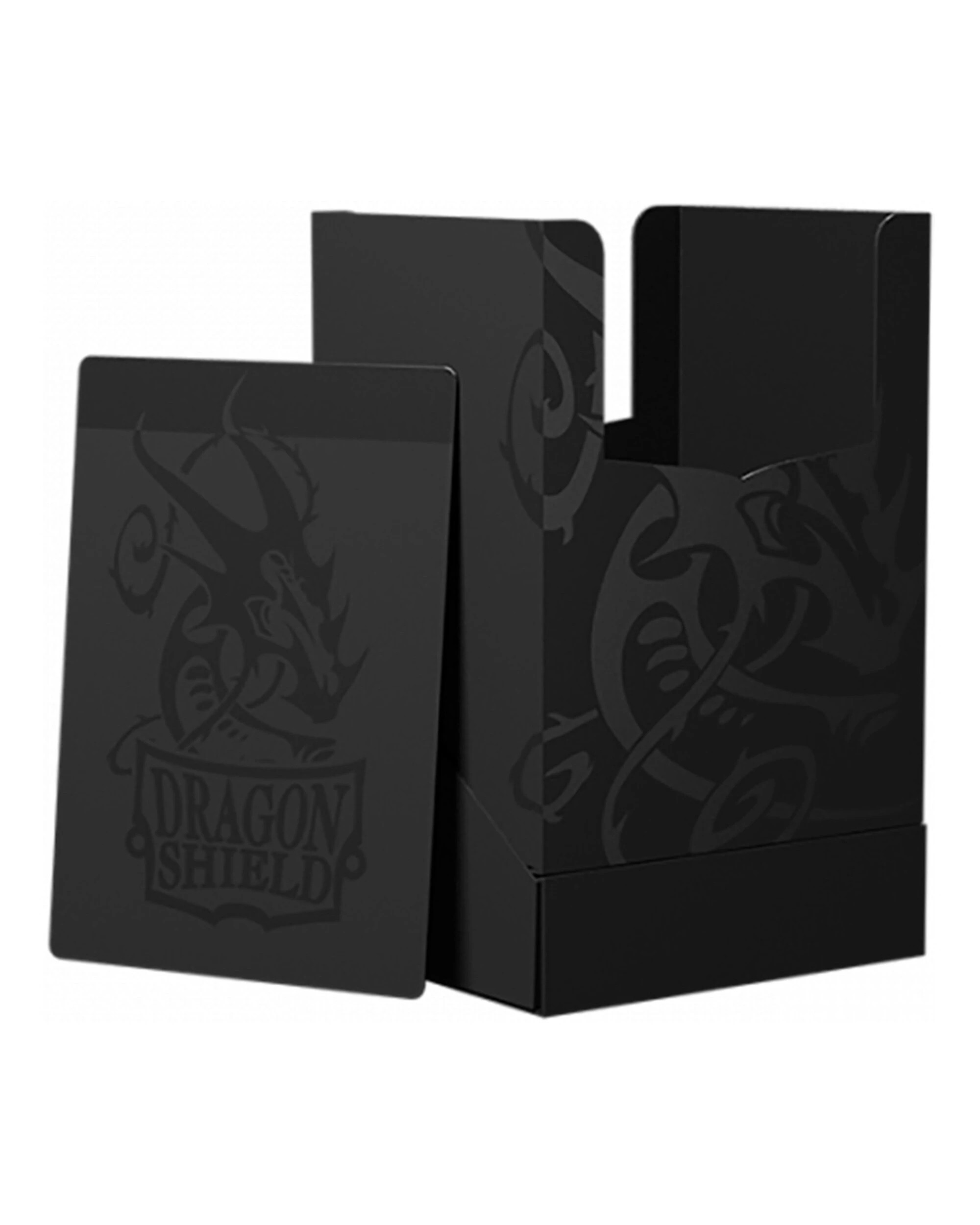 2 Dragon Shield TCG - Deck Shell Deck Box - Shadow Black, 2 of 2