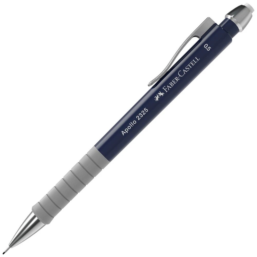 2 Faber Castell Apollo Mechanical Pencil 0.5mm Dark Blue, 2 of 2