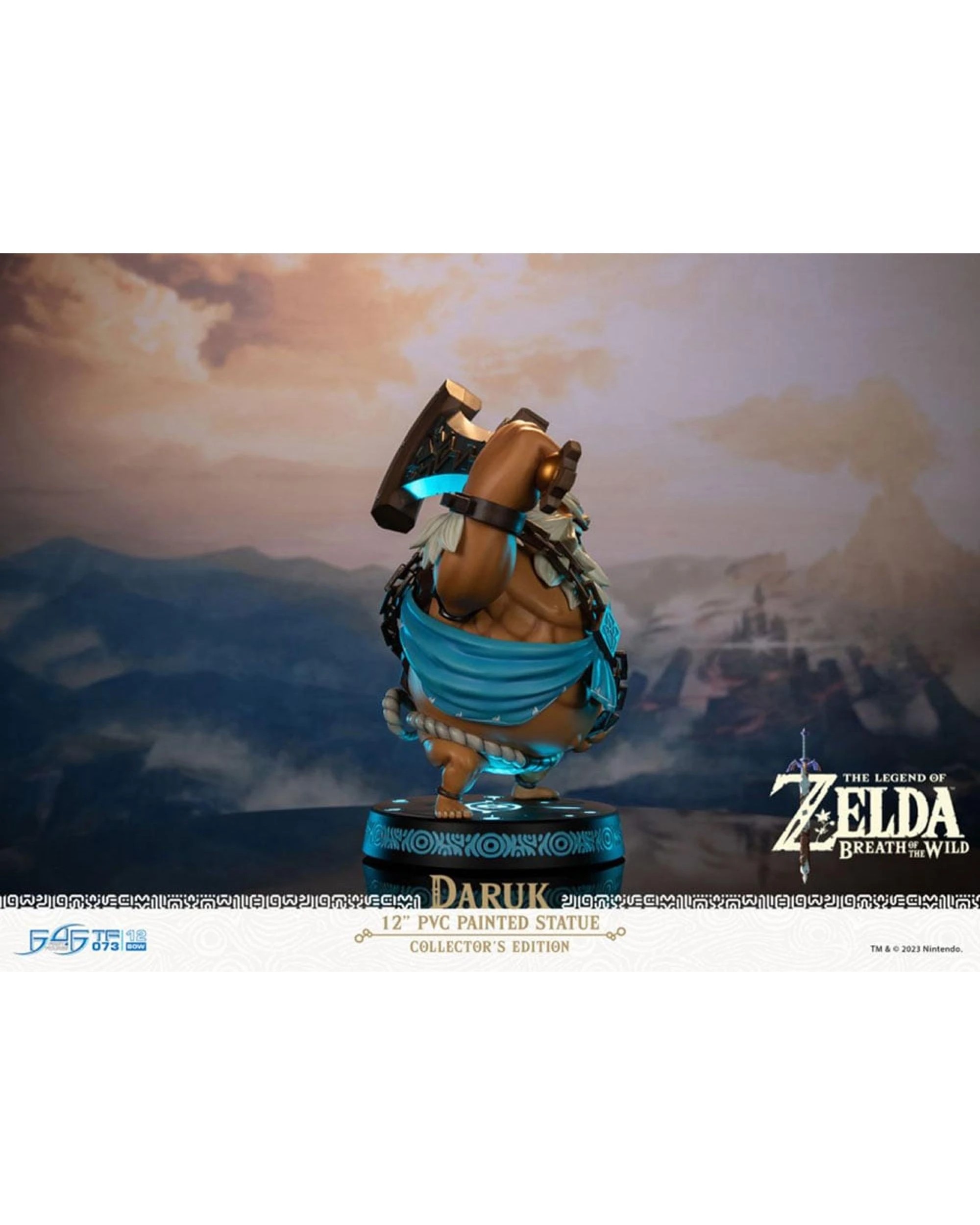 3 The Legend of Zelda Breath of the Wild Daruk Collectors Edition PVC Statue, 3 of 10
