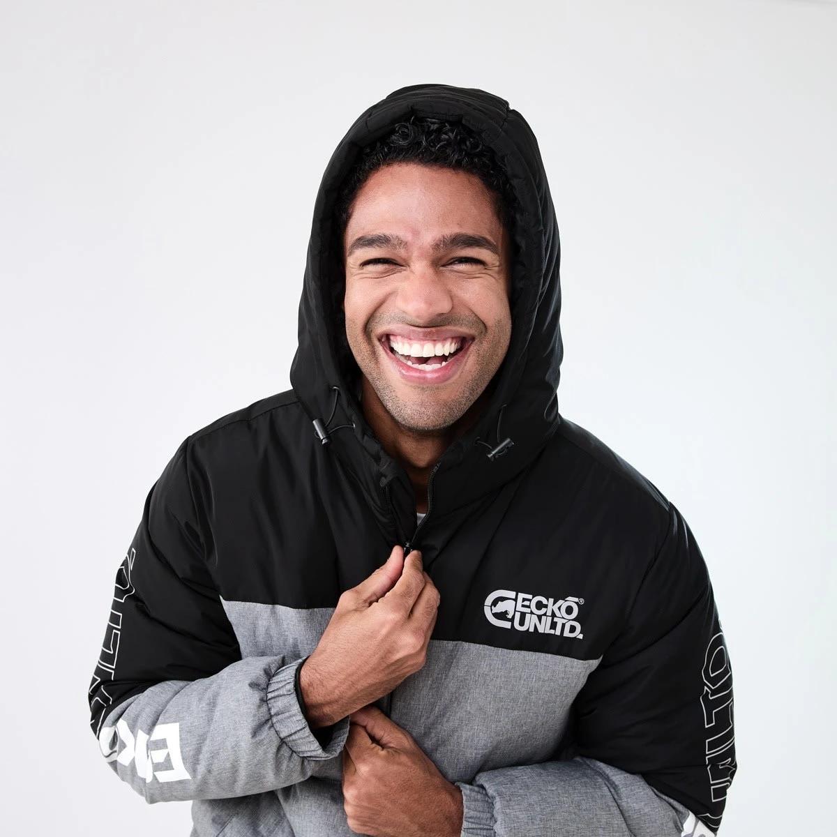6 Ecko License Puffer Jacket Black, 6 of 9