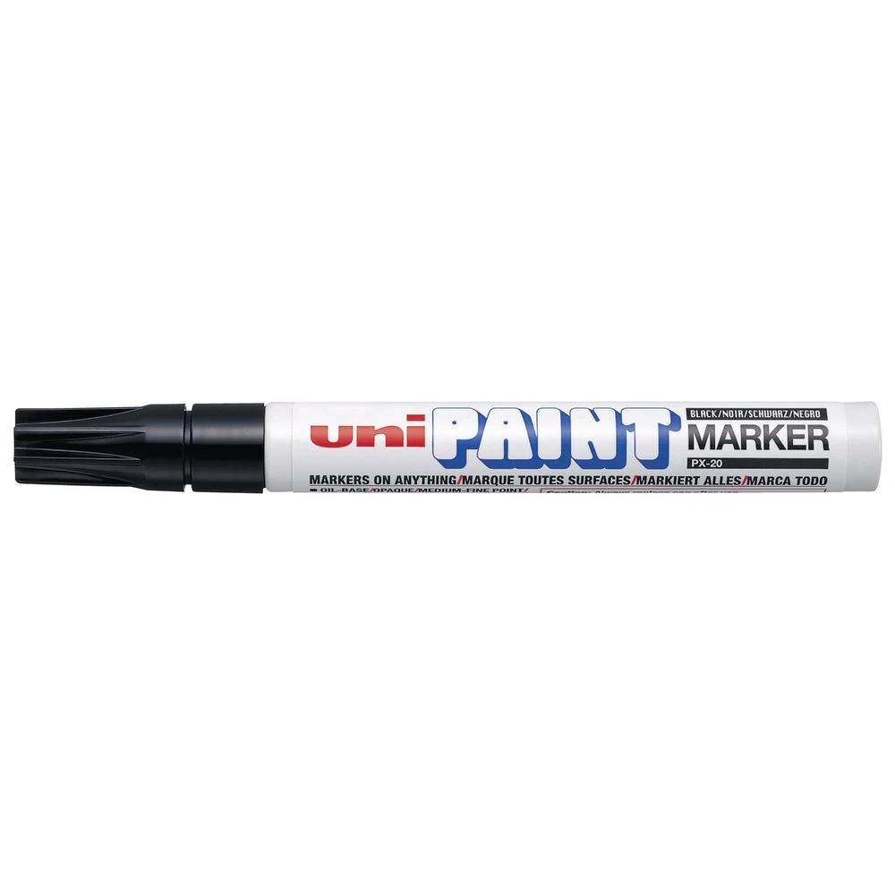 2 UNI PX-20 Paint Marker Black, 2 of 3