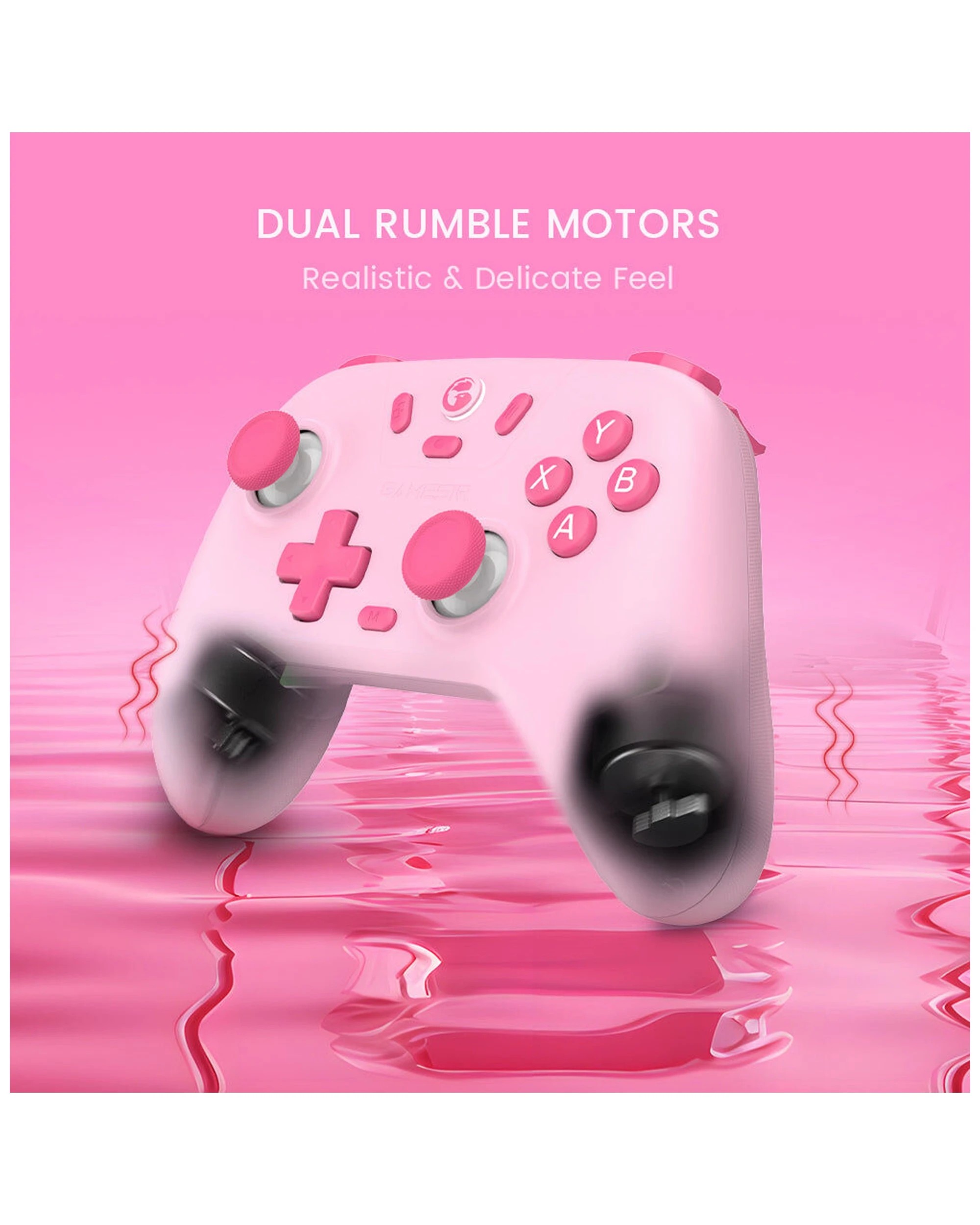 7 Gamesir Nova Lite Controller Wireless Bluetooth Tri-Mode Hall Effect USB-C - Multi, 7 of 9