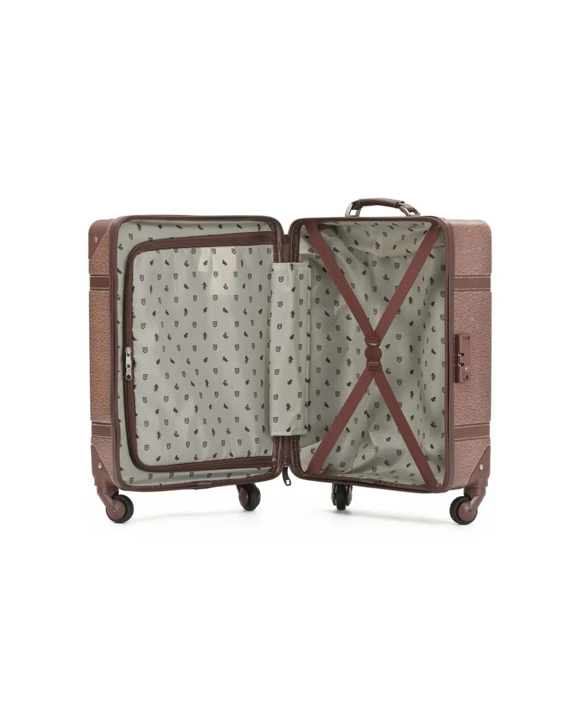 2 Warner Bros Harry Potter 50 cm 4 Wheel Carry-On Spinner Suitcase - Brown, 2 of 5