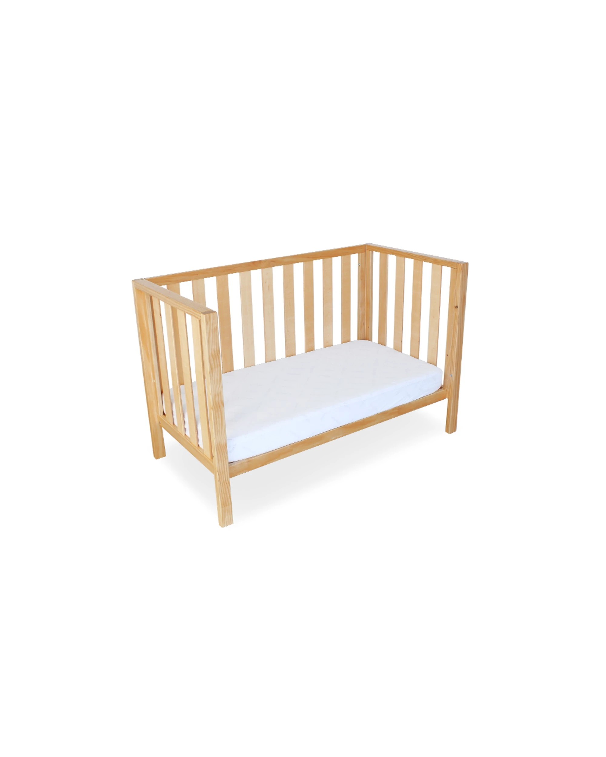 7 Babyhood Mali Compact Cot - Natural, 7 of 7
