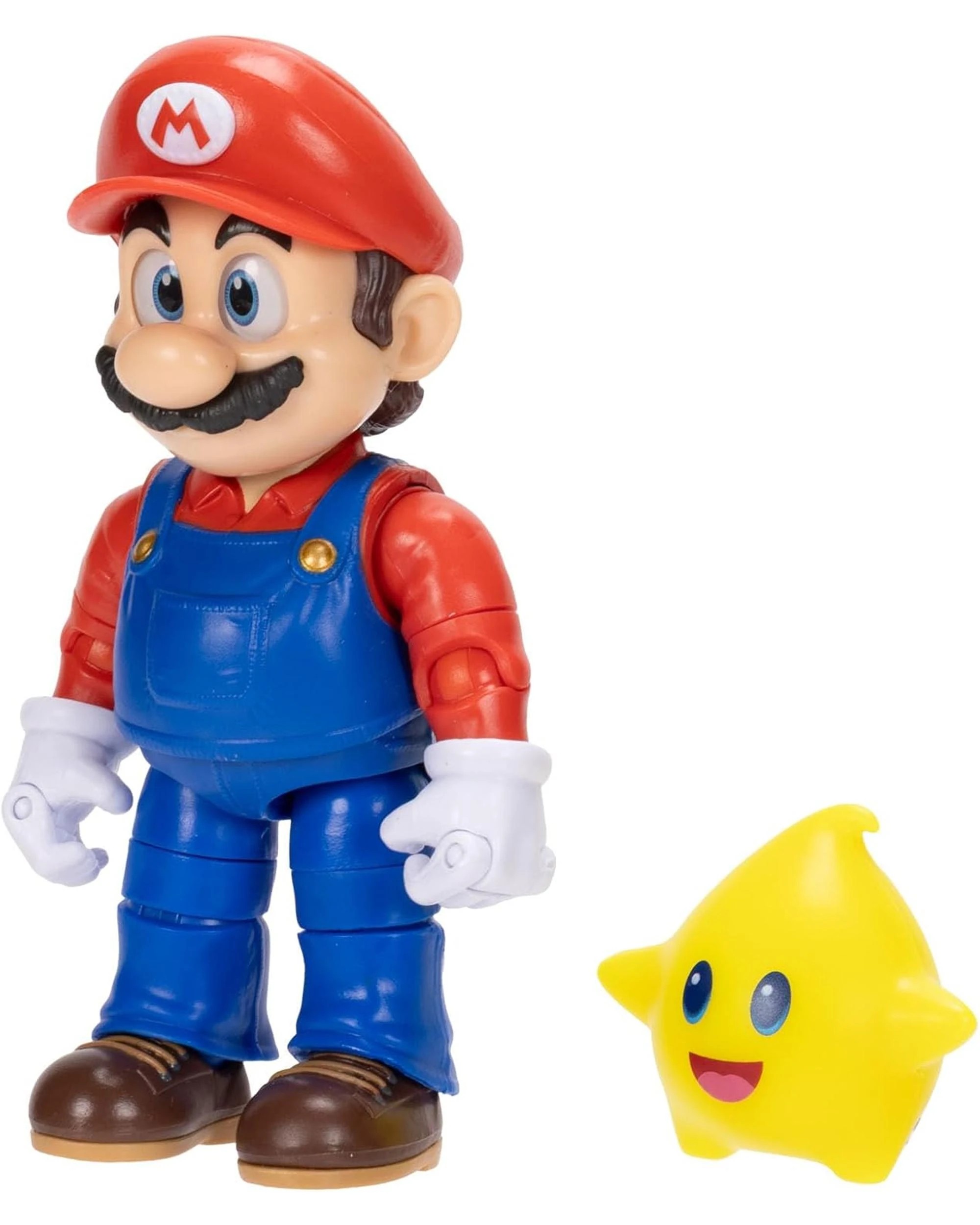 3 Super Mario Galaxy Movie Mario with Luma 5 inch Figure, 3 of 10