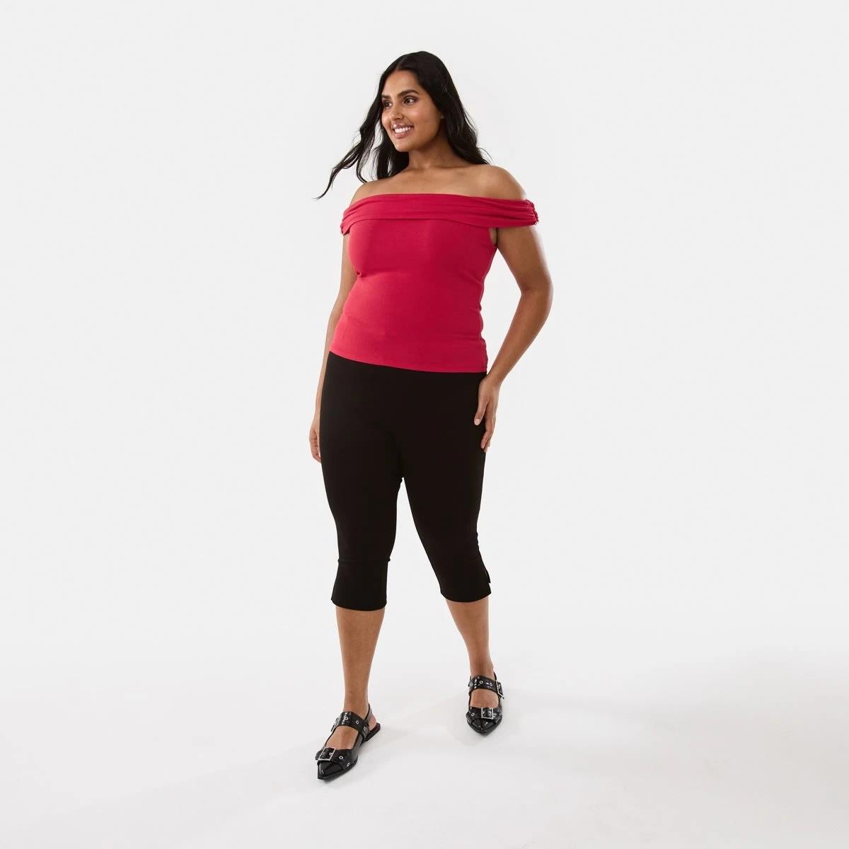 4 Capri Pants Black, 4 of 8