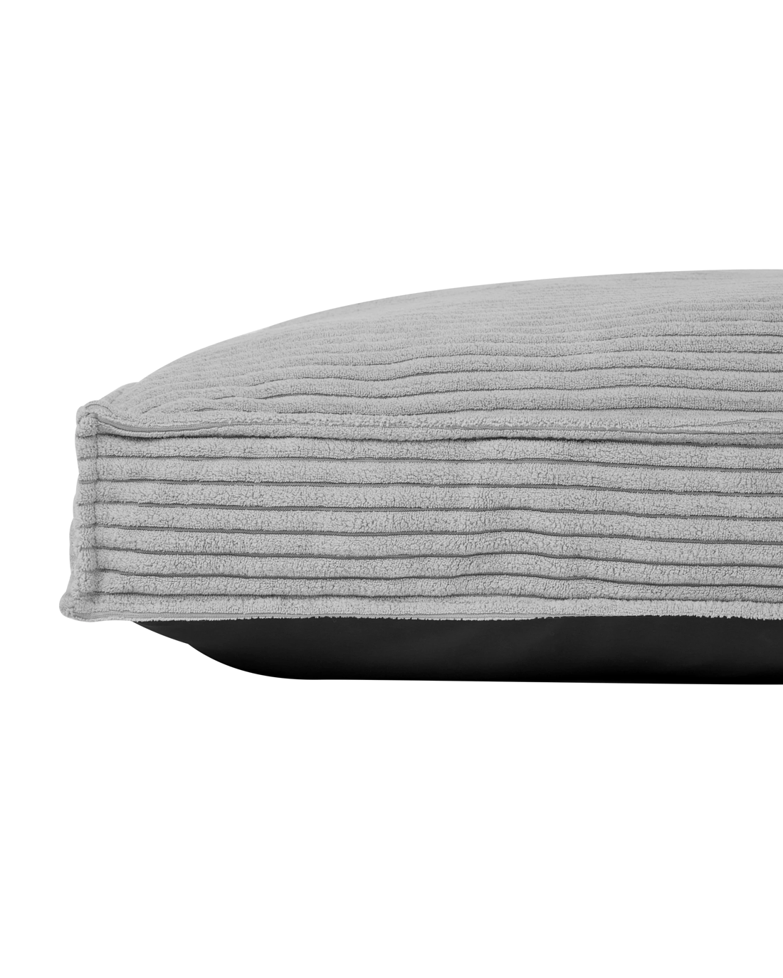 5 Pet Bed Rectangle Corduroy - Extra Large, Light Grey, 5 of 7