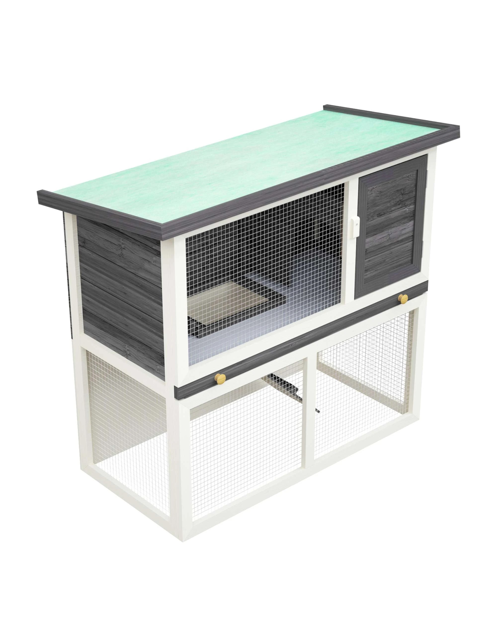 5 Advwin Rabbit Hutch Chicken Coop Pet House, 5 of 9