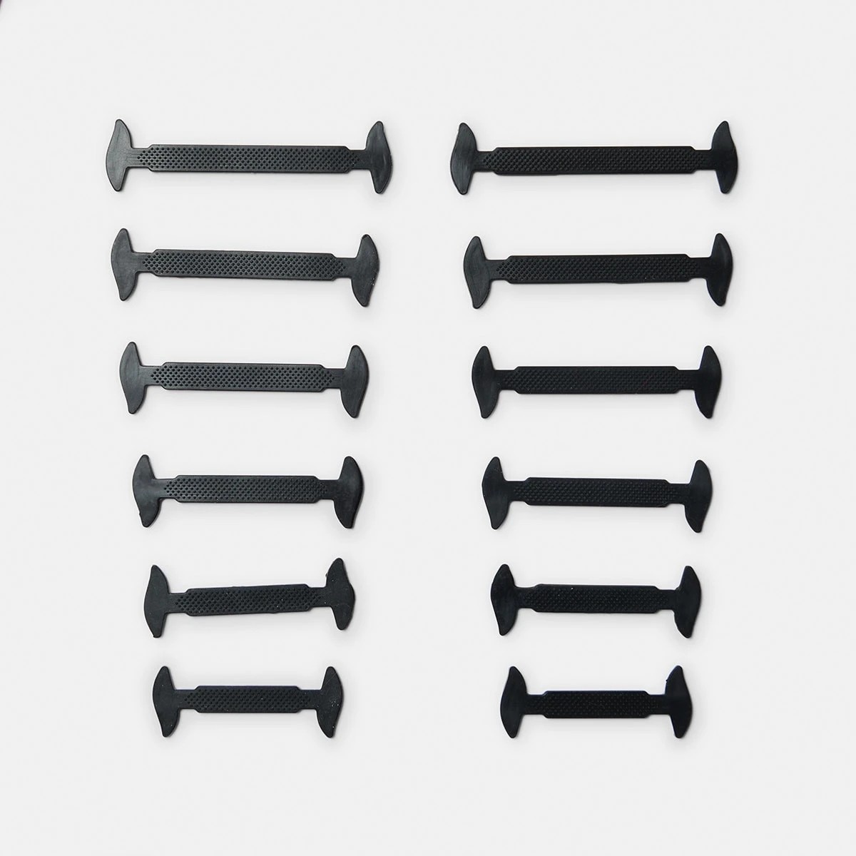 1 No Tie Laces - Black, 1 of 3