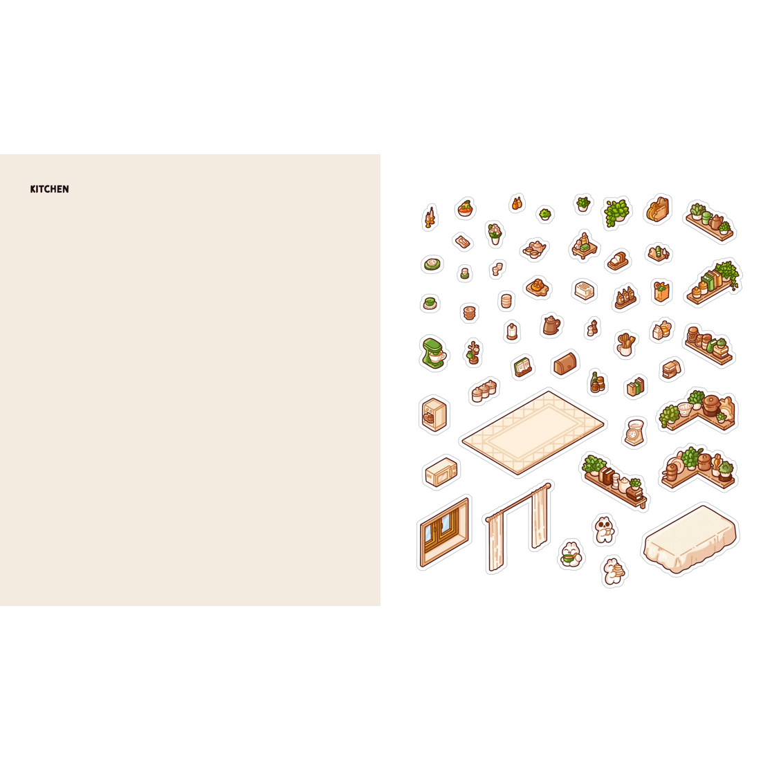 5 Cute 'n' Cozy Sticker Therapy: Make Your Own Adorable Room Sets!, 5 of 8