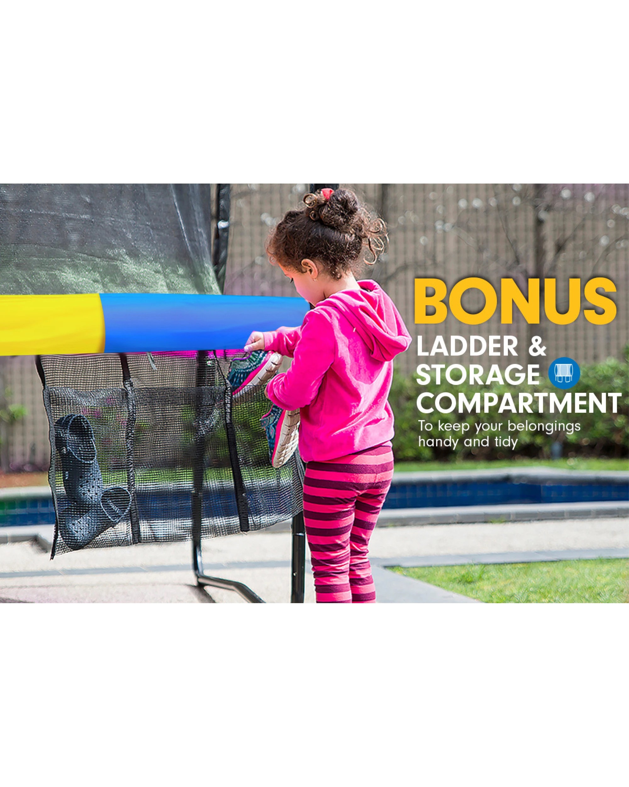 10 Kahuna Rainbow 16 Ft Trampoline, 10 of 10