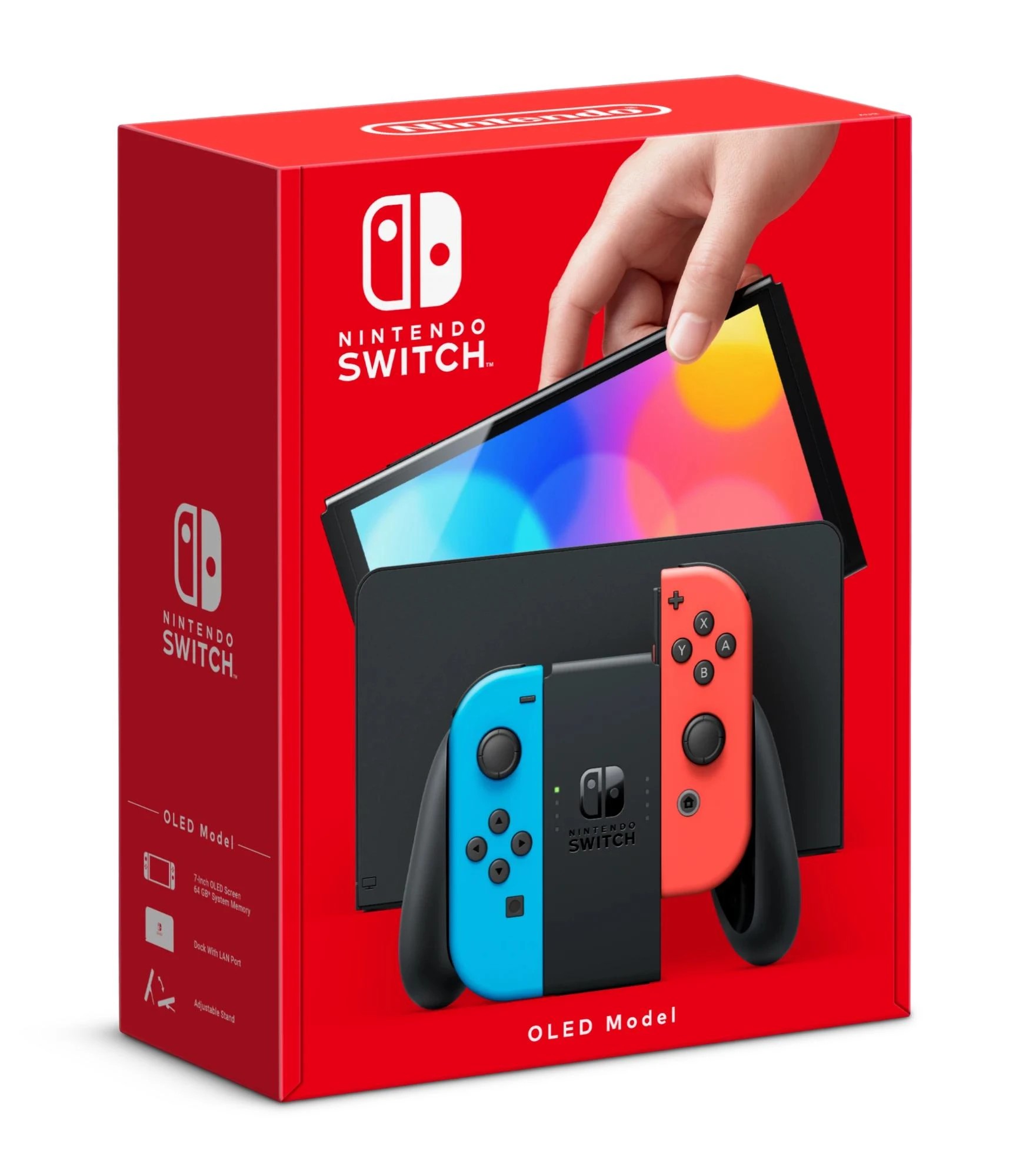 1 Nintendo Switch Console Oled Model - Neon
 - Multi, 1 of 4